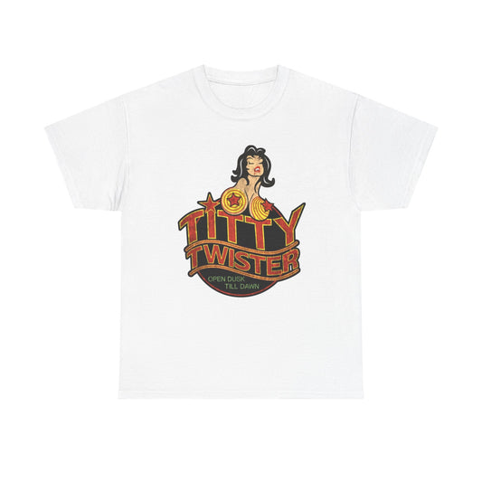 From Dusk Till Dawn Graphic T Shirt Bar Vintage Unisex Heavy Cotton Tee