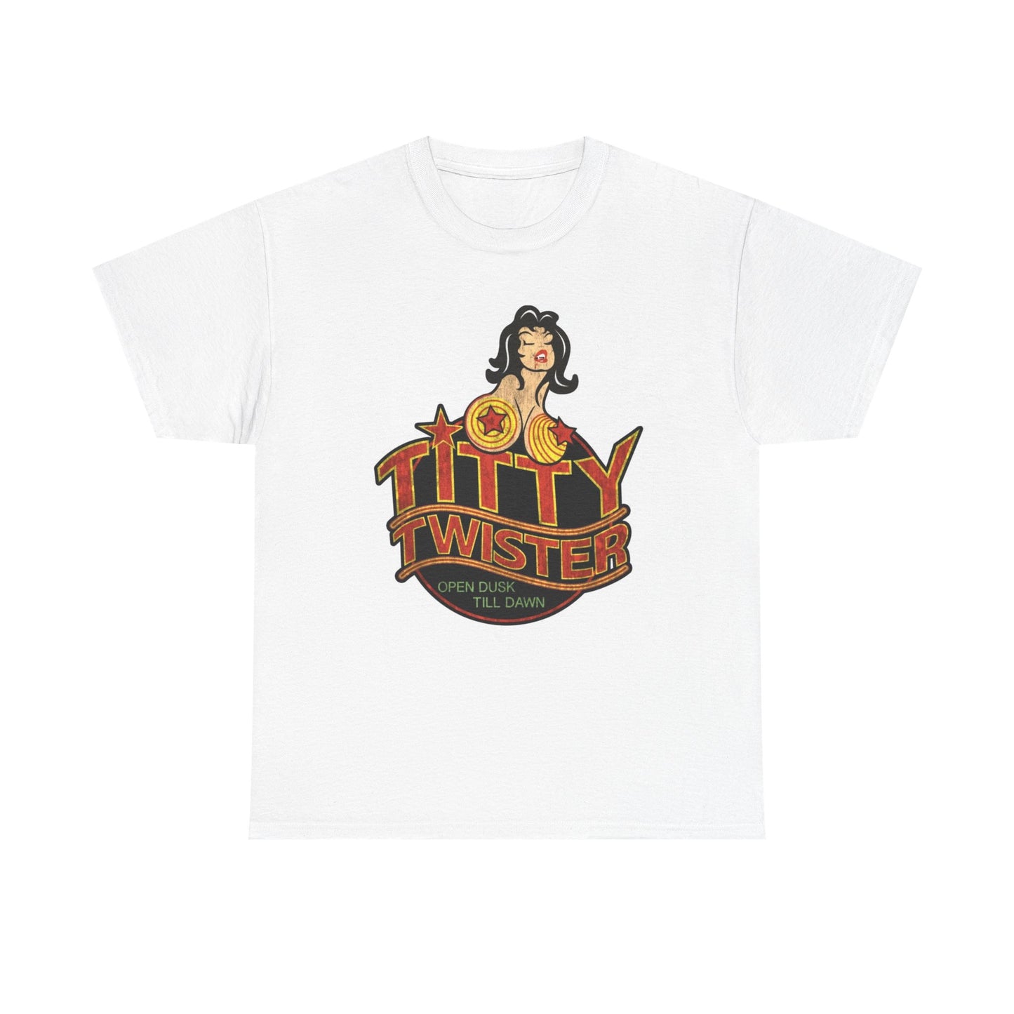 From Dusk Till Dawn Graphic T Shirt Bar Vintage Unisex Heavy Cotton Tee