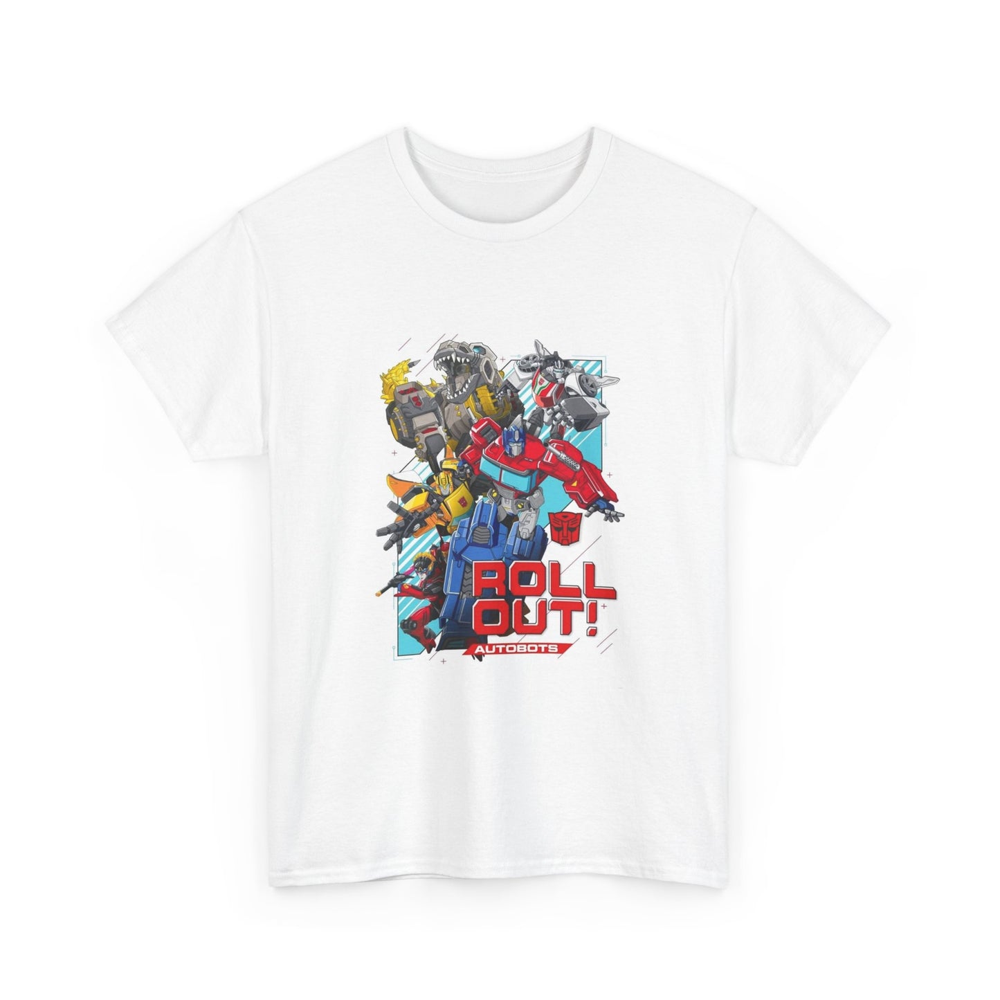 Transformers T shirt Retro Movie Poster Autobots Toys Unisex Heavy Cotton Tee