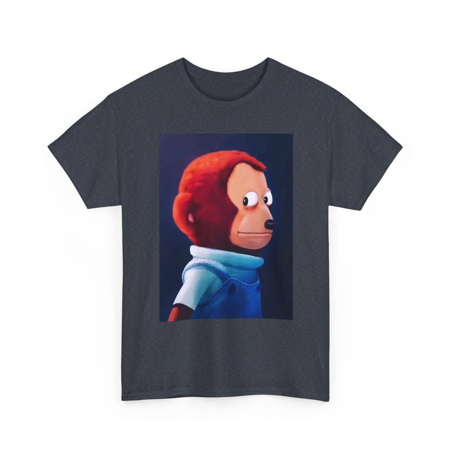 Funny Side Eye Jokes T Shirt MEME Comedy Cartoon Painting Unisex Heavy Cotton
