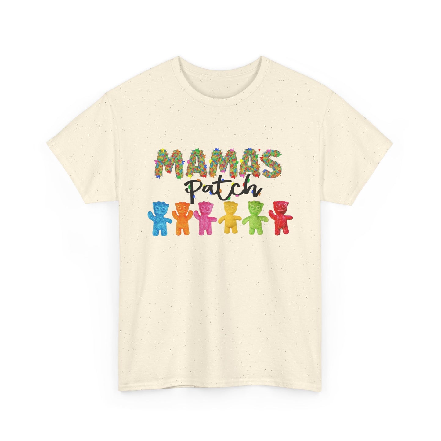 Mamas Patch Candy Cute Graphic T Shirt NEW Unisex Heavy Cotton Tee