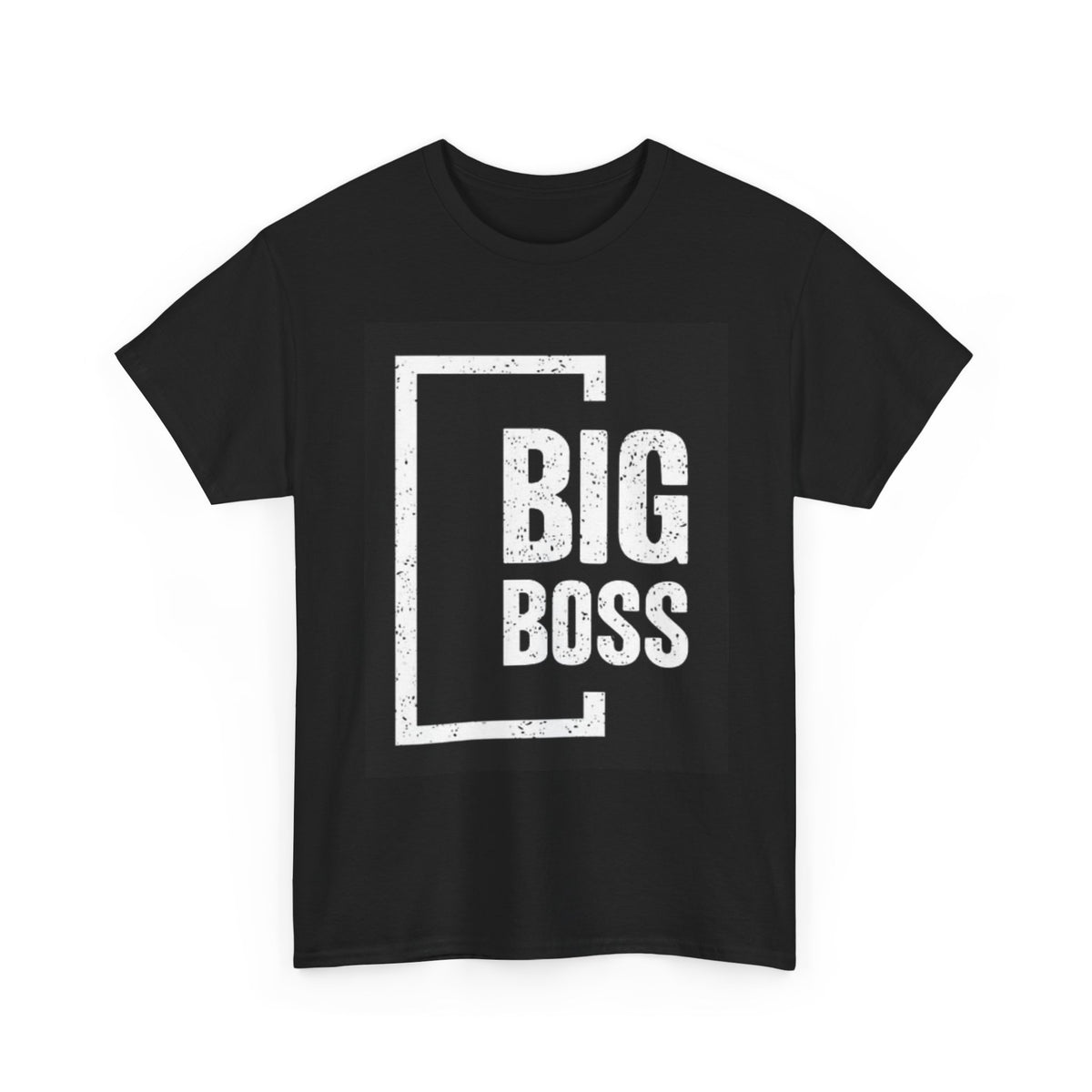 Big Boss Graphic T Shirt Funny Motivation Own Boss Unisex Heavy Cotton Tee
