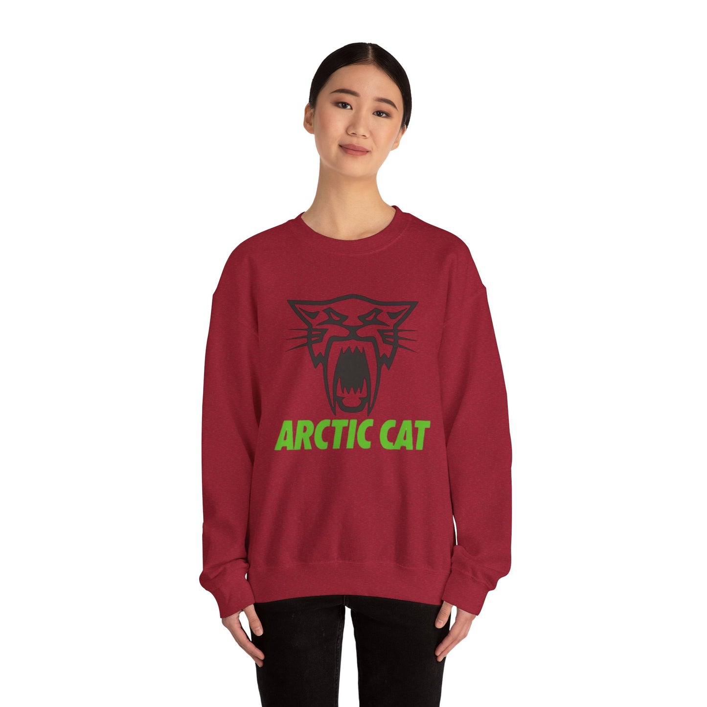 Arctic Cat Graphic Sweater Unisex Heavy Blend™ Crewneck Sweatshirt