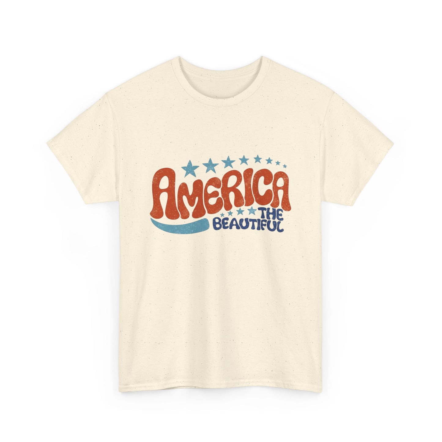 America The Beautiful Graphic T Shirt Adult New Tee