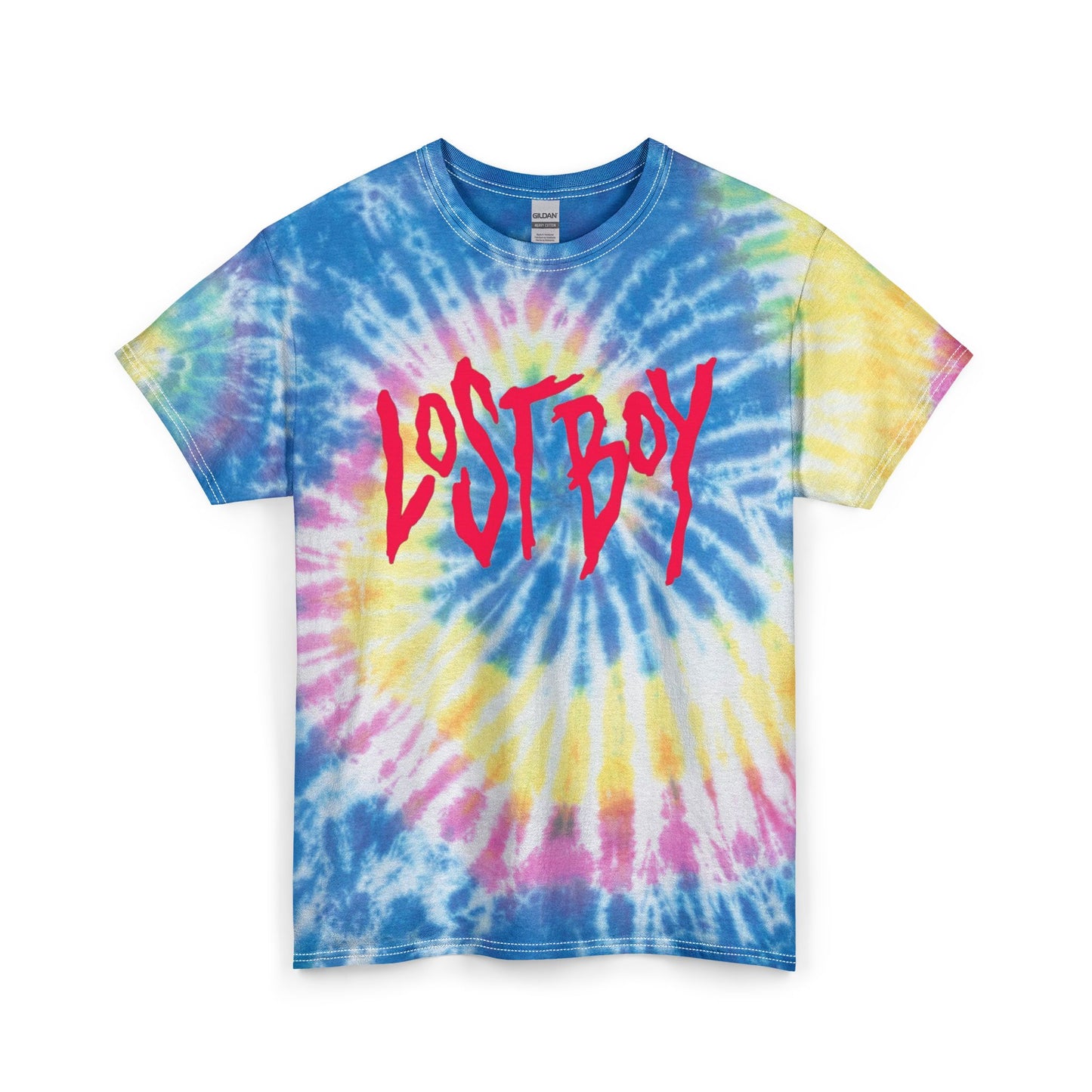 Lost Boy  T Shirt Unisex Tie Dye Cotton Tee Gift