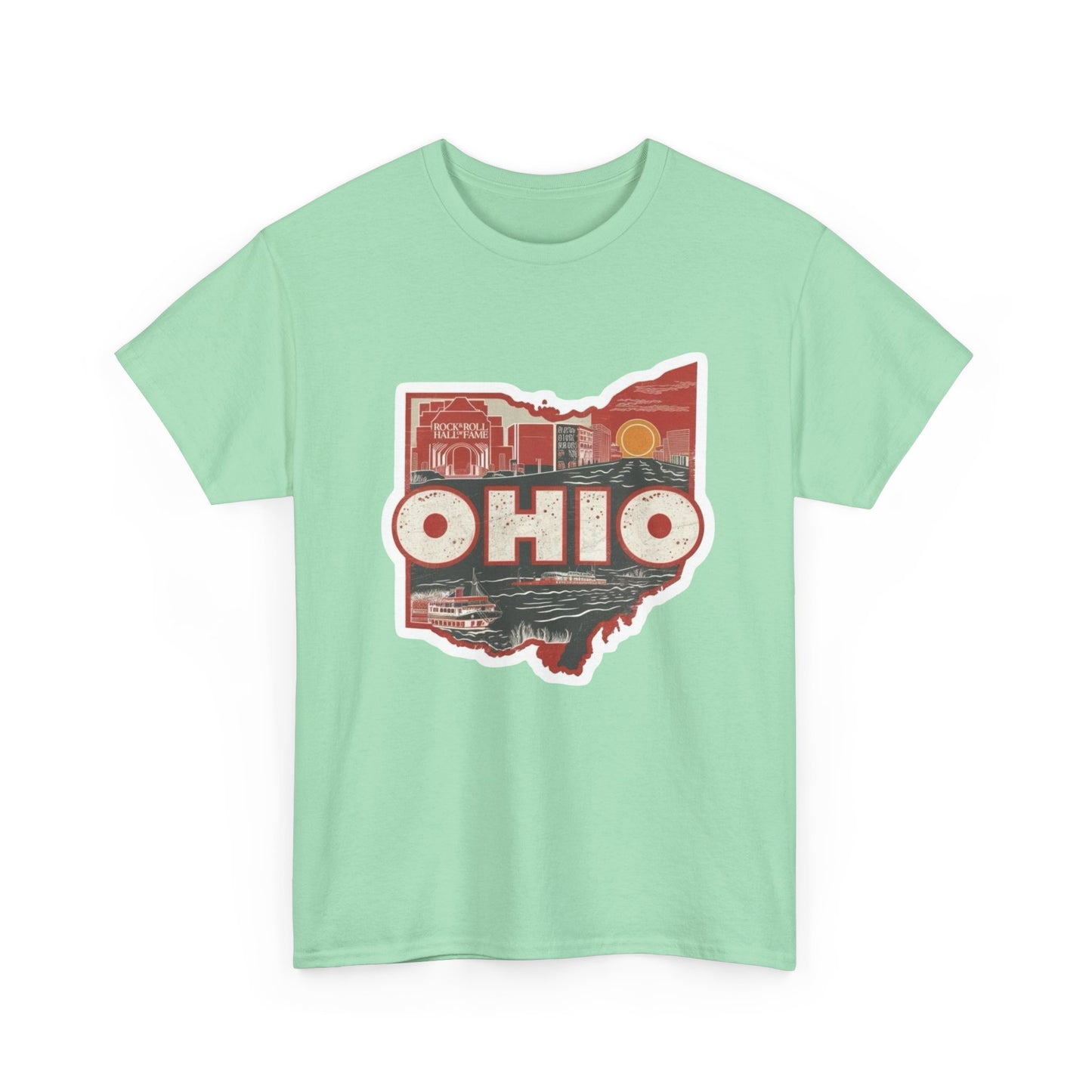 Ohio Logo Graphic T Shirt NEW Adult Tee