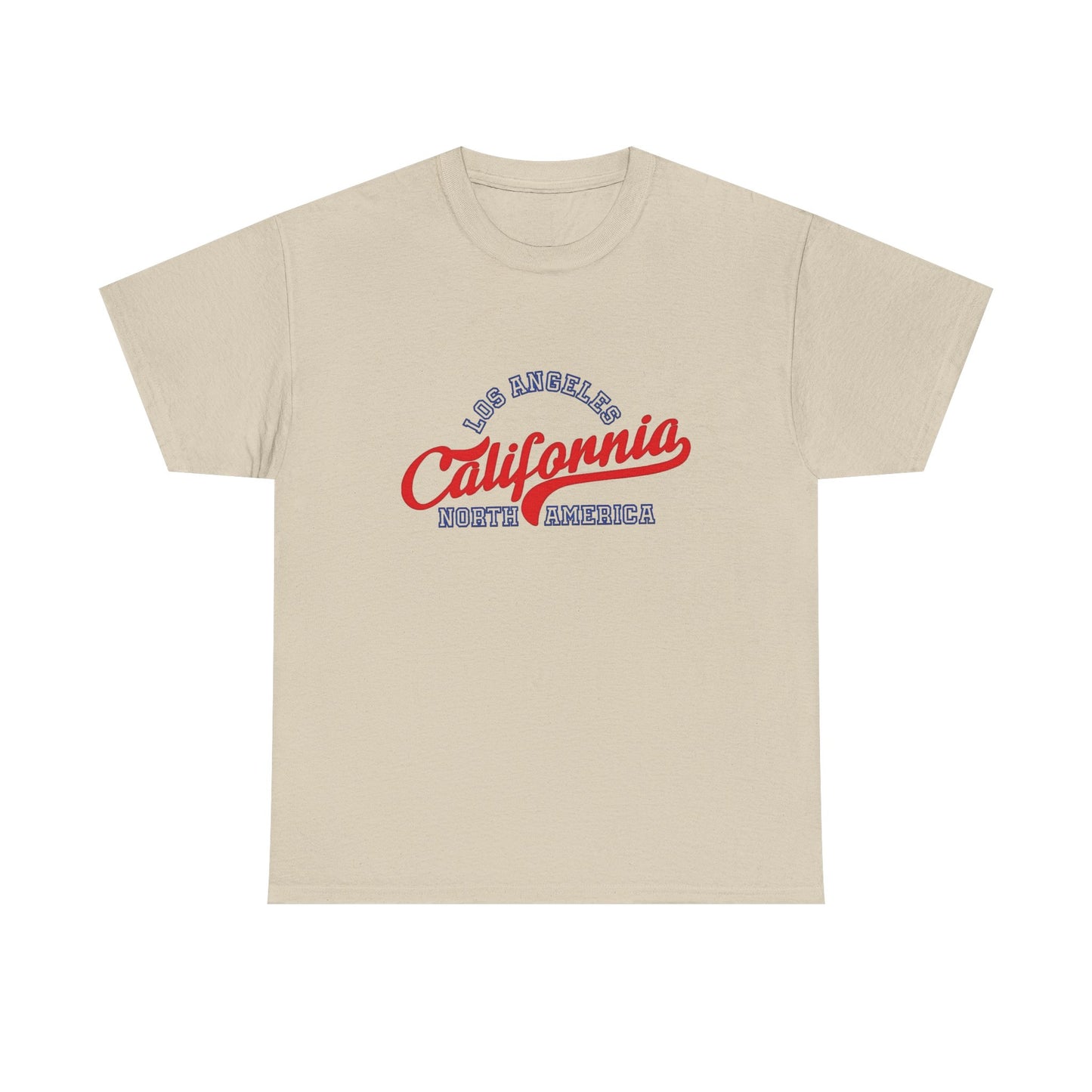 Los Angeles California Graphic T Shirt Unisex Heavy Cotton Tee