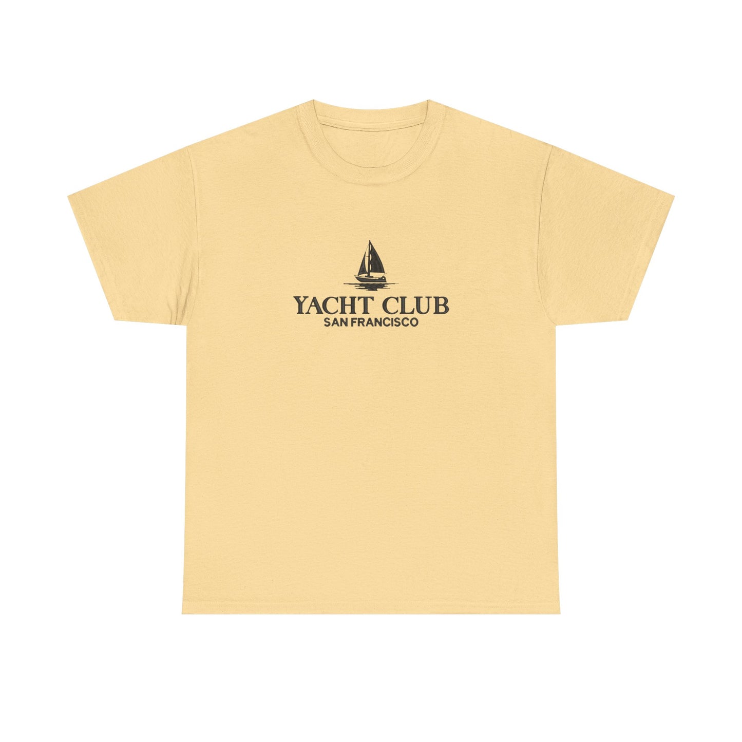 Yacht Club San Francisco Graphic T Shirt NEW Unisex Heavy Cotton Tee