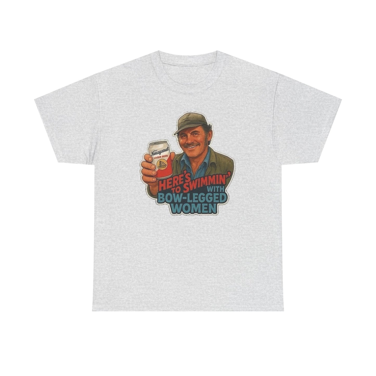 Jaws Movie Funny Retro Graphic T Shirt NEW Unisex Heavy Cotton Tee