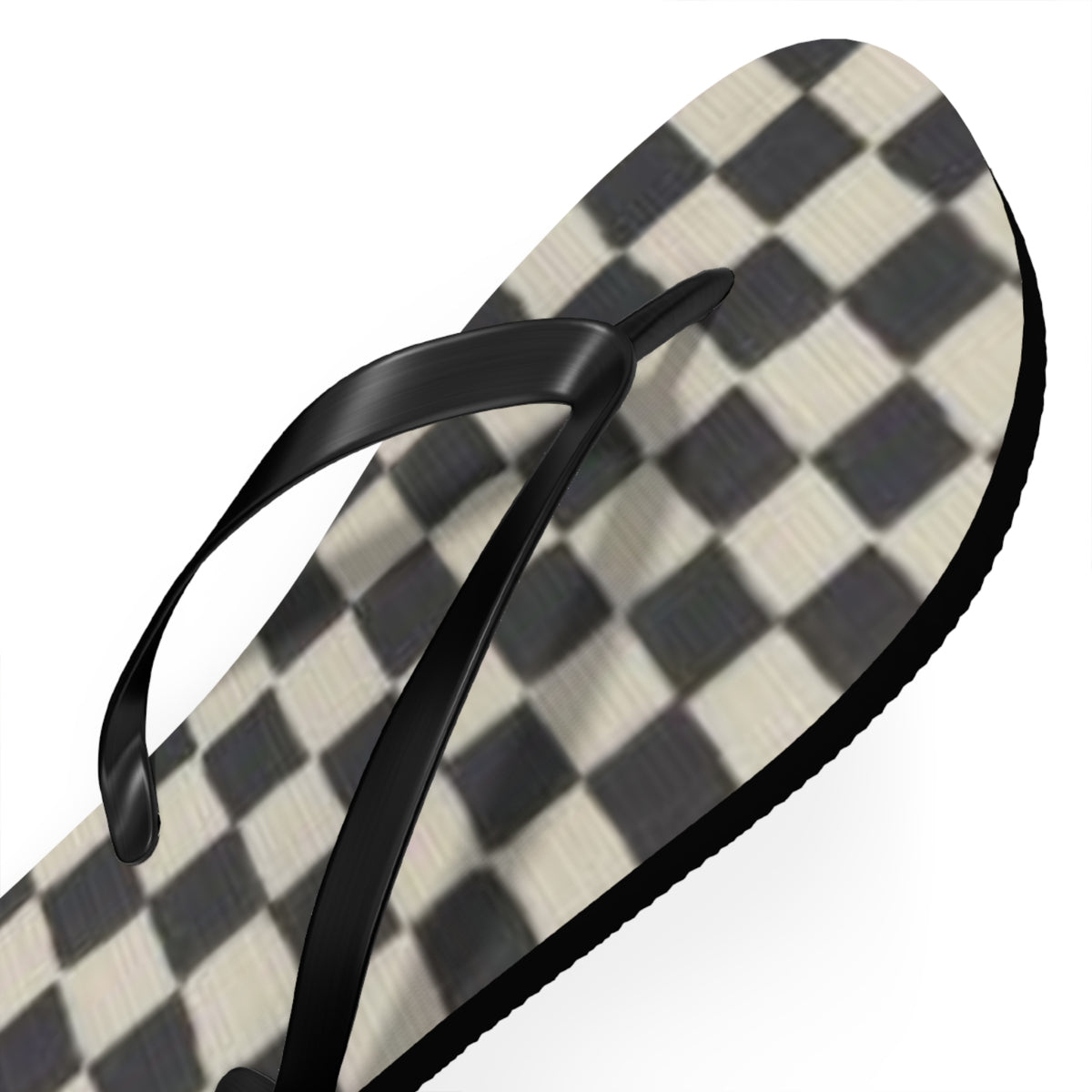 Black And White Sandals, Beach Shoes, Vacation Flip Flops, Pool Slides