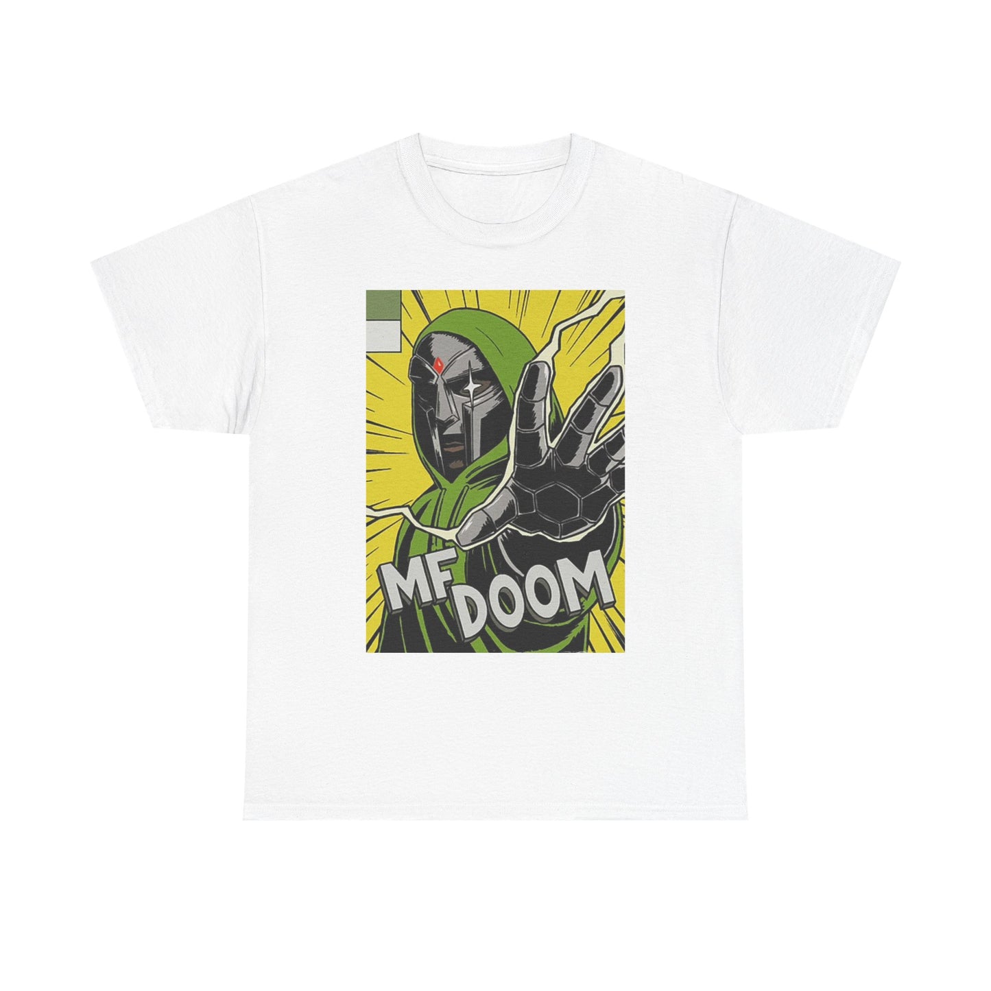MF Doom Graphic T Shirt Vintage Comic Poster Unisex Heavy Cotton Tee