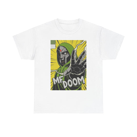 MF Doom Graphic T Shirt Vintage Comic Poster Unisex Heavy Cotton Tee