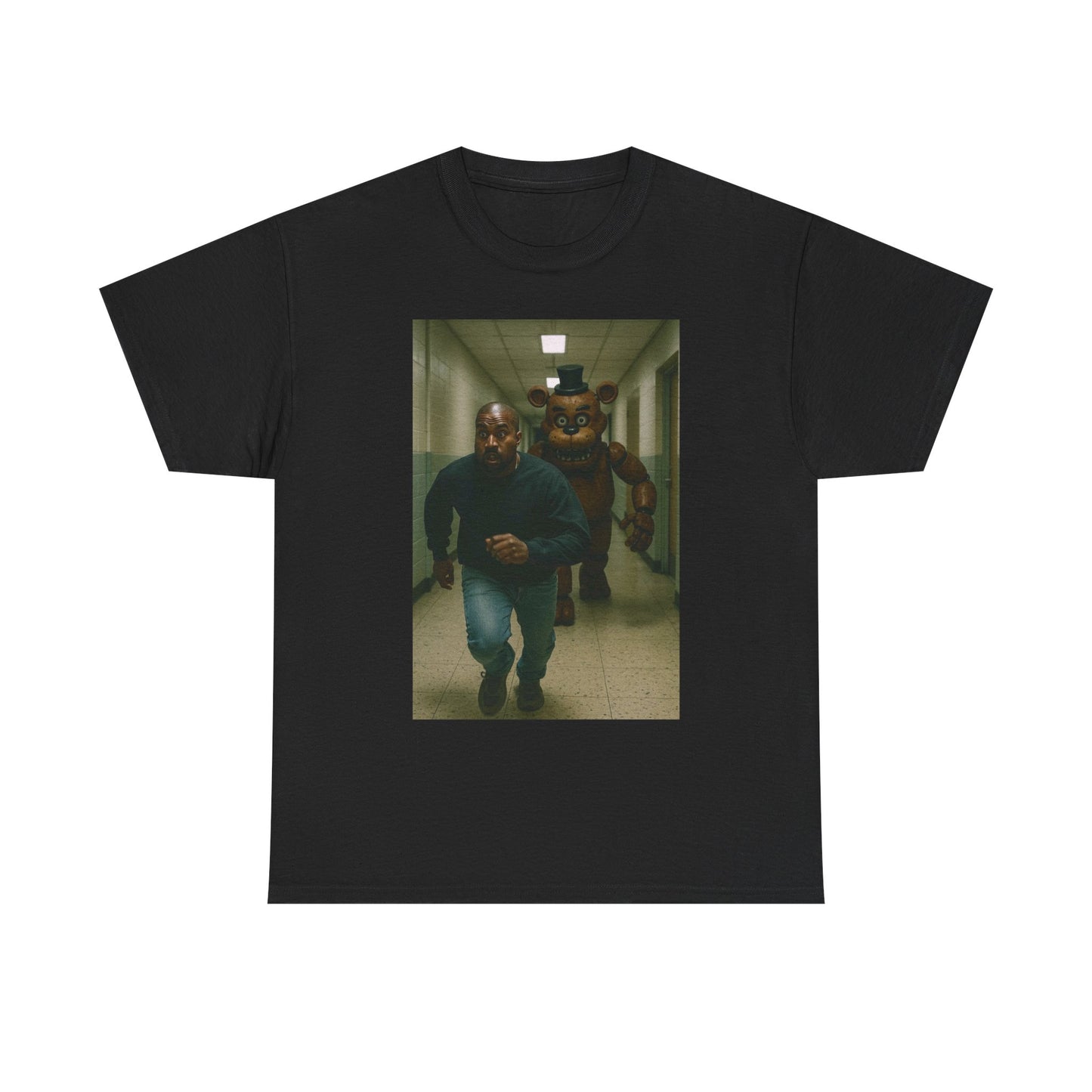 Kanye Friday Night At Freddy's Graphic T Shirt Cotton Tee NEW