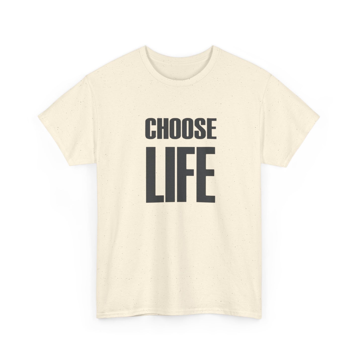 Choose Life Graphic T Shirt NEW Adult Cotton