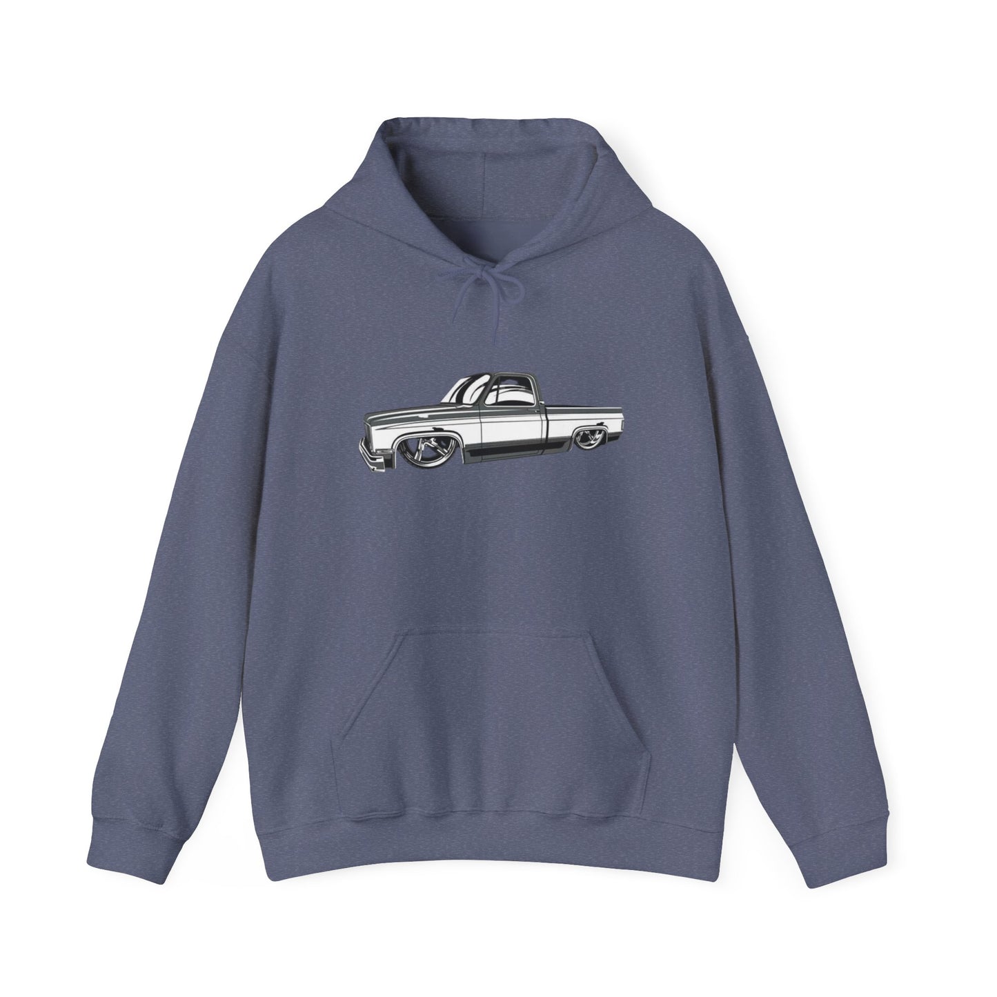 Retro Chevy C10 Classic Pickup Graphic Hoodie NEW Unisex Heavy Hooded Sweatshirt
