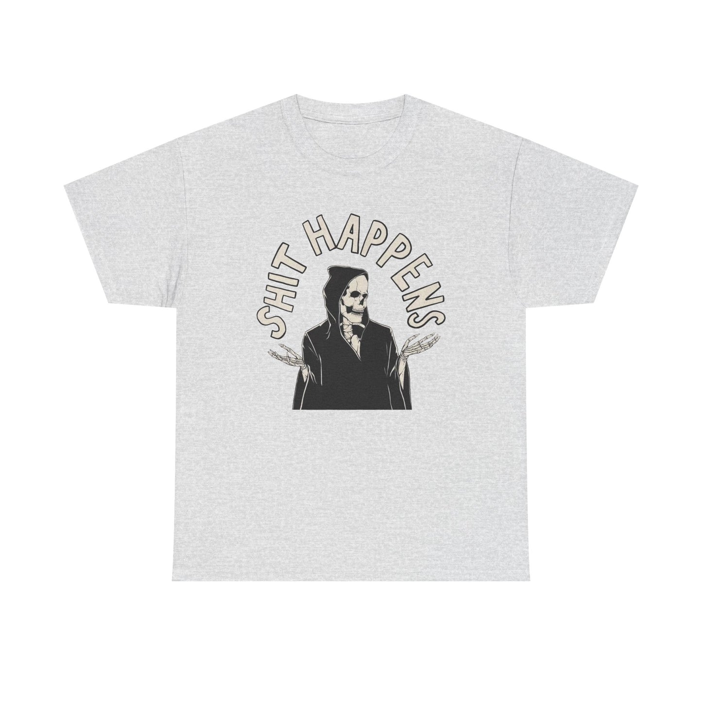 Things Happen Funny Graphic T Shirt NEW Unisex Heavy Cotton Tee