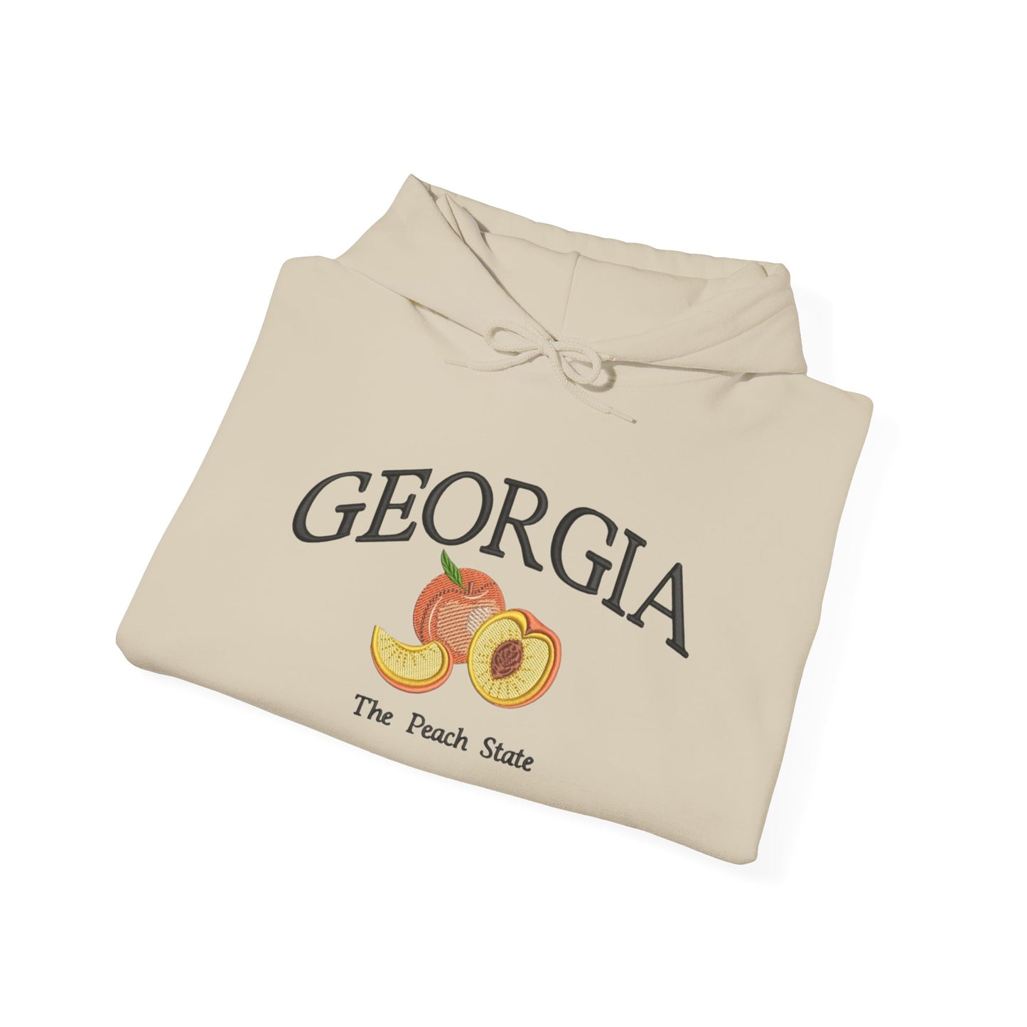 Georgia The Peach State Graphic Hoodie NEW Heavy Blend™ Sweatshirt
