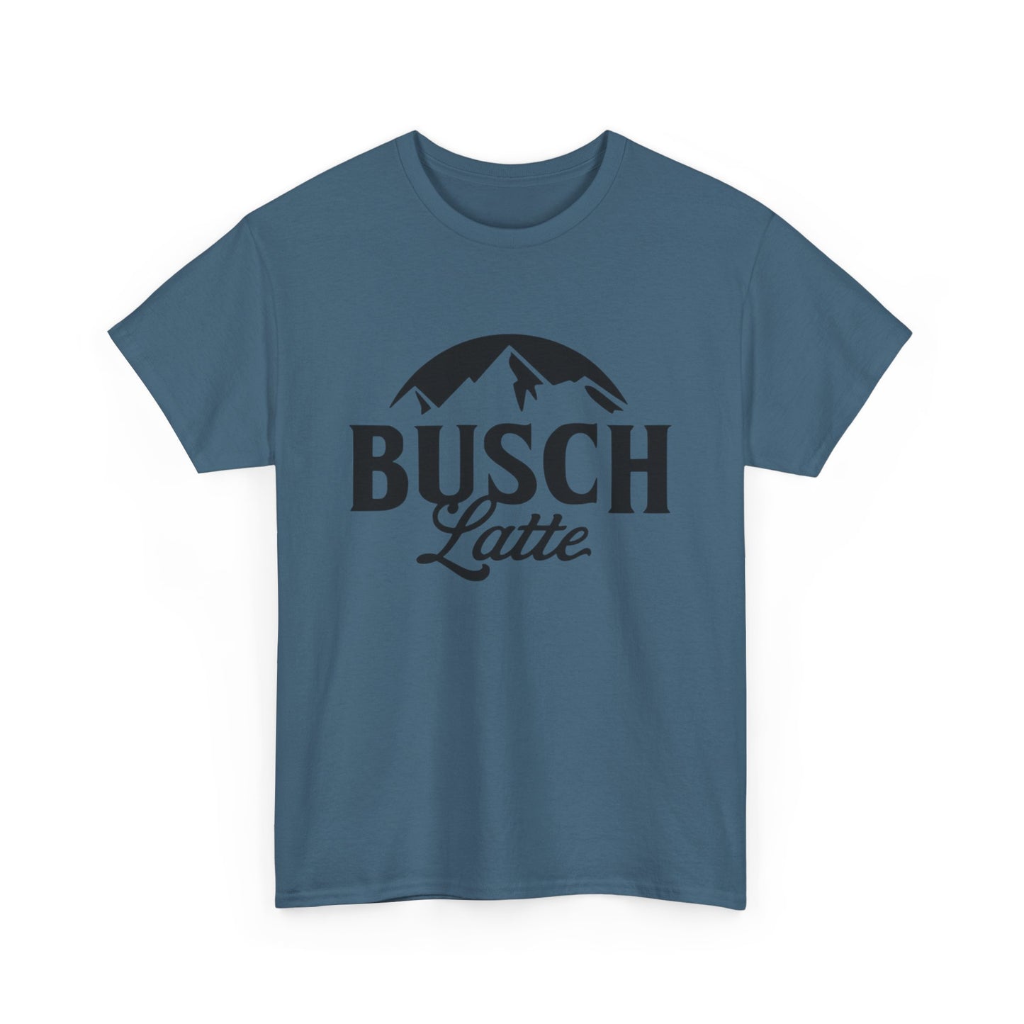 Busch Latte Funny Beer Graphic T Shirt Unisex Heavy Cotton Tee NEW