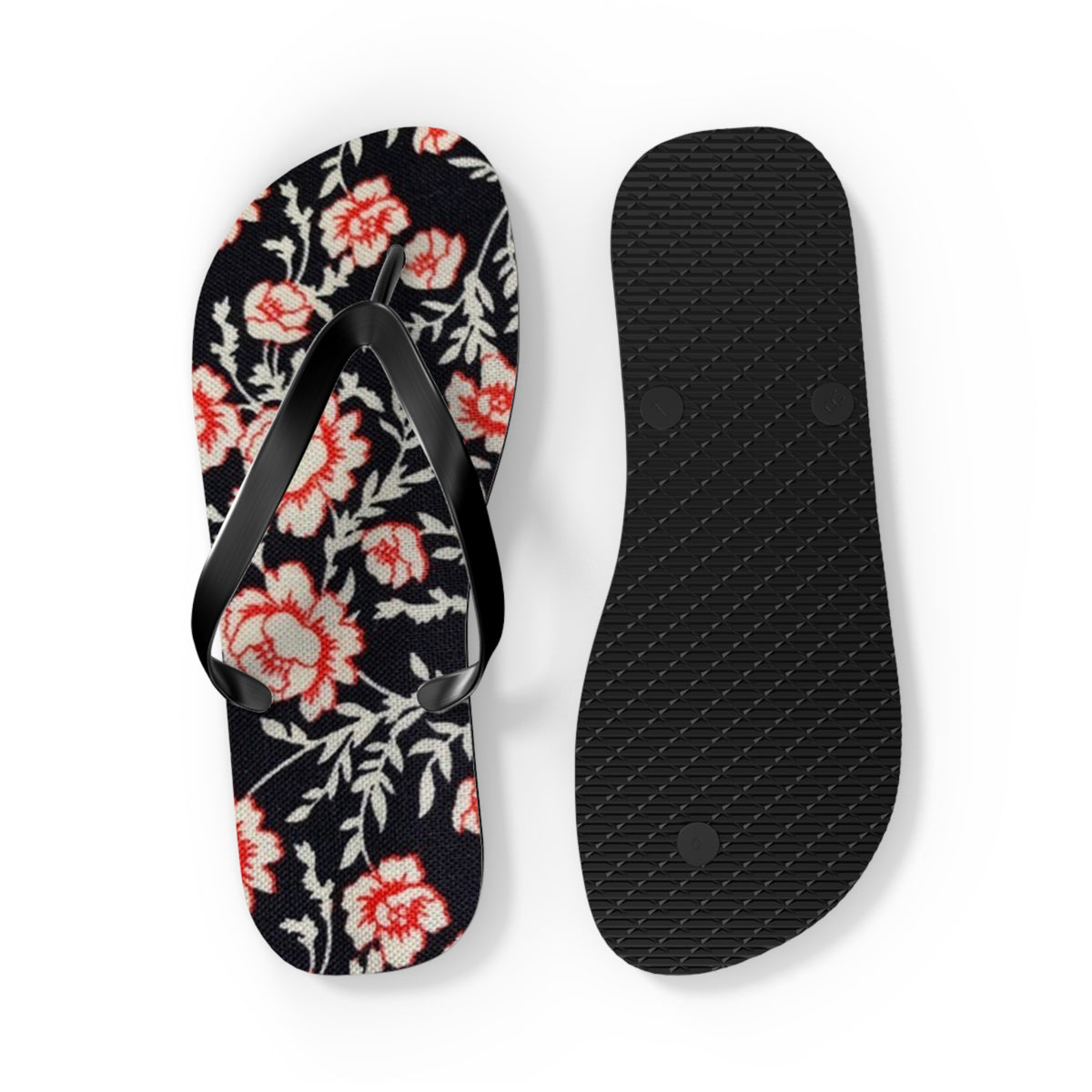 Pink Roses Sandals Summer Flip Flops Slides BRAND NEW