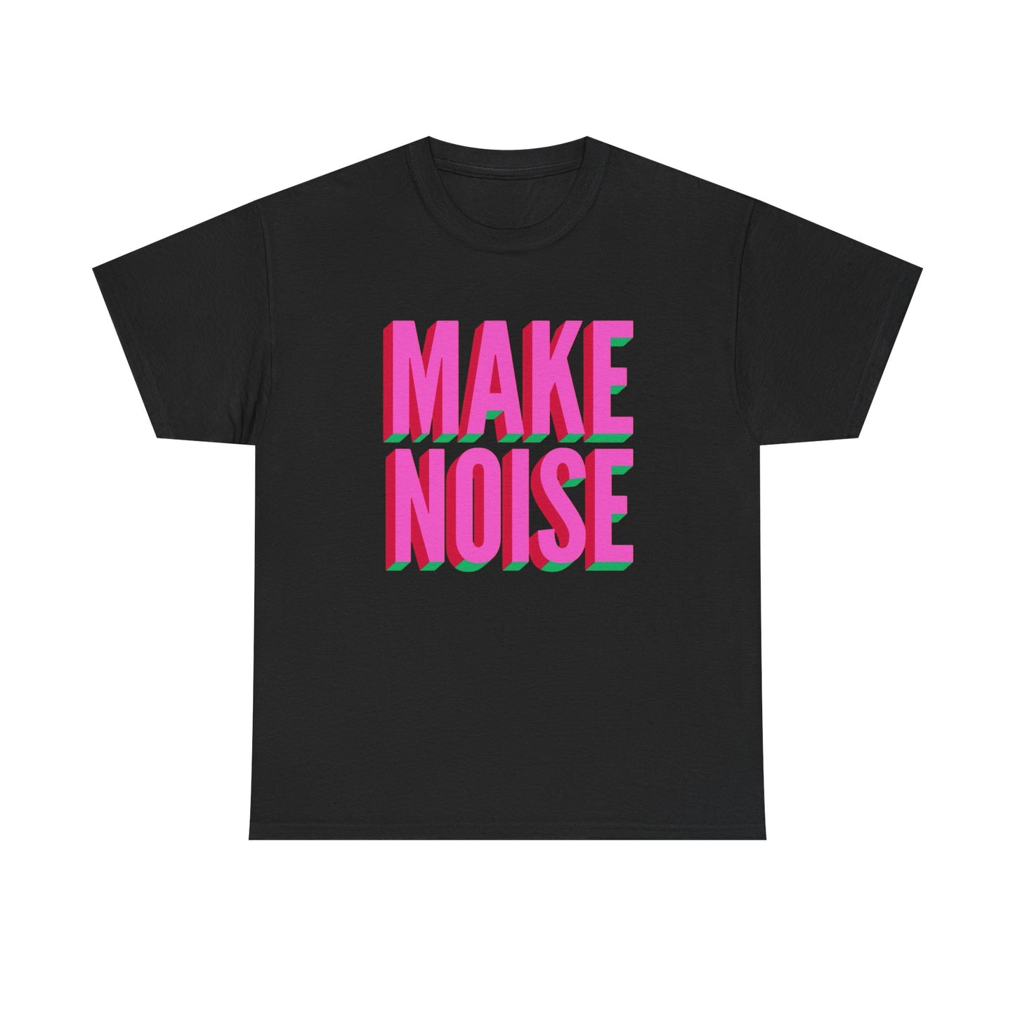 Make Noise Graphic T Shirt NEW Adult Cotton