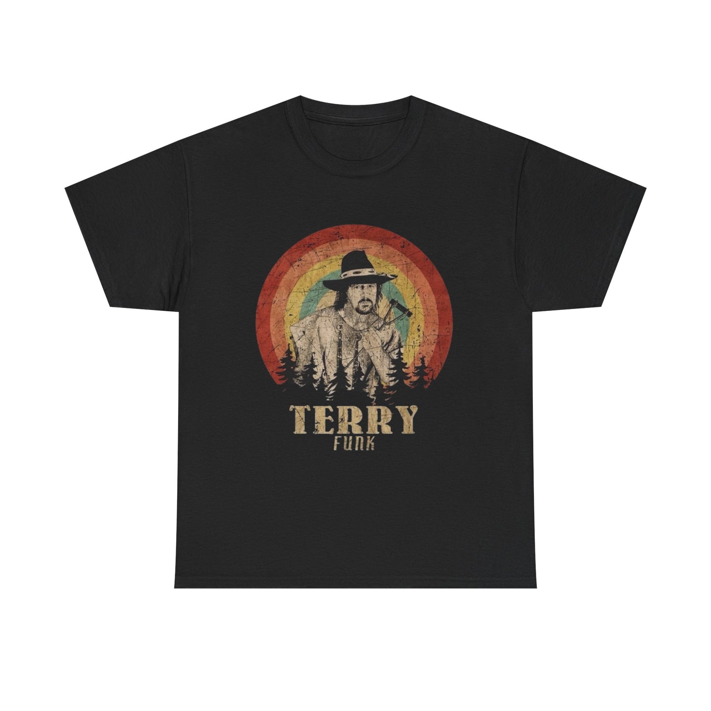 Terry Funk Graphic T Shirt Unisex Heavy Cotton Tee