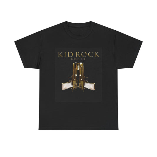 Kid Rock Tshirt Country Rock Tennessee Desert Eagles Unisex Heavy Cotton Tee