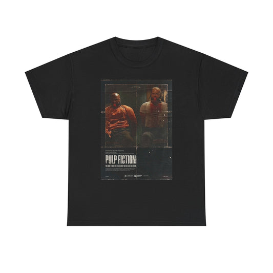 Pulp Fiction Graphic T Shirt Vintage Movie Poster Unisex Heavy Cotton Tee
