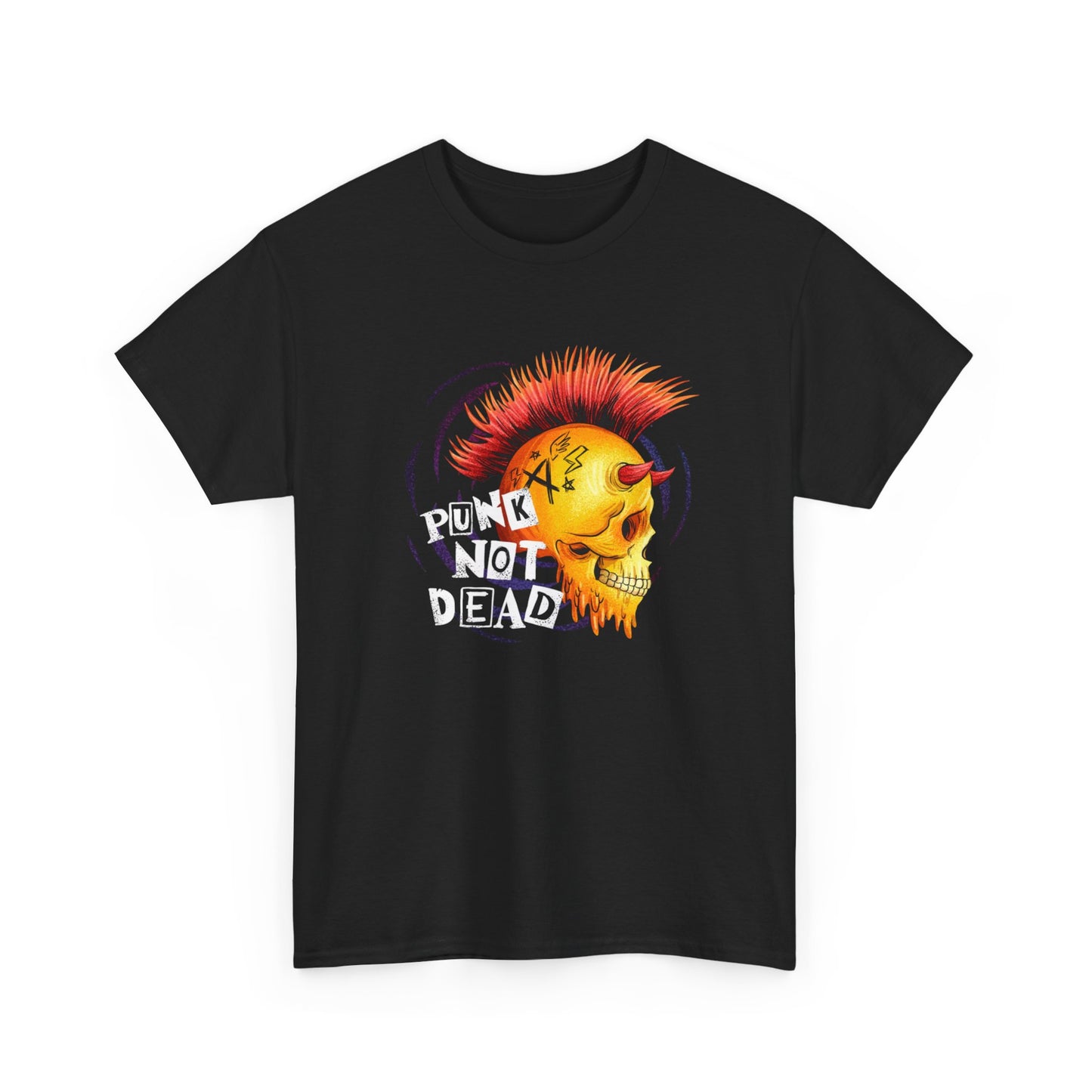Punks Not Dead Graphic T Shirt NEW Adult Unisex Heavy Cotton Tee