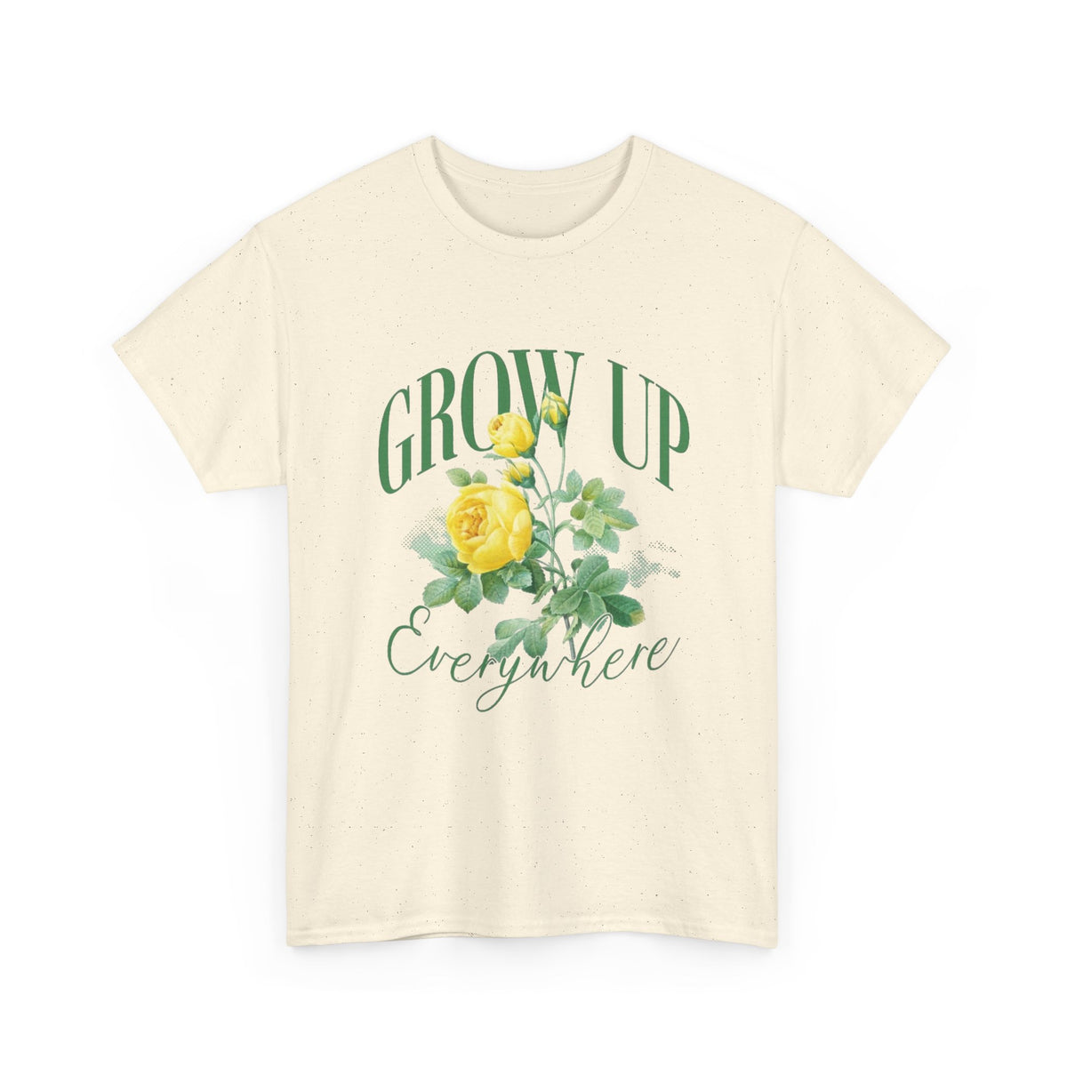 Grow Up Everywhere Graphic T Shirt Men's Heavy Cotton Tee