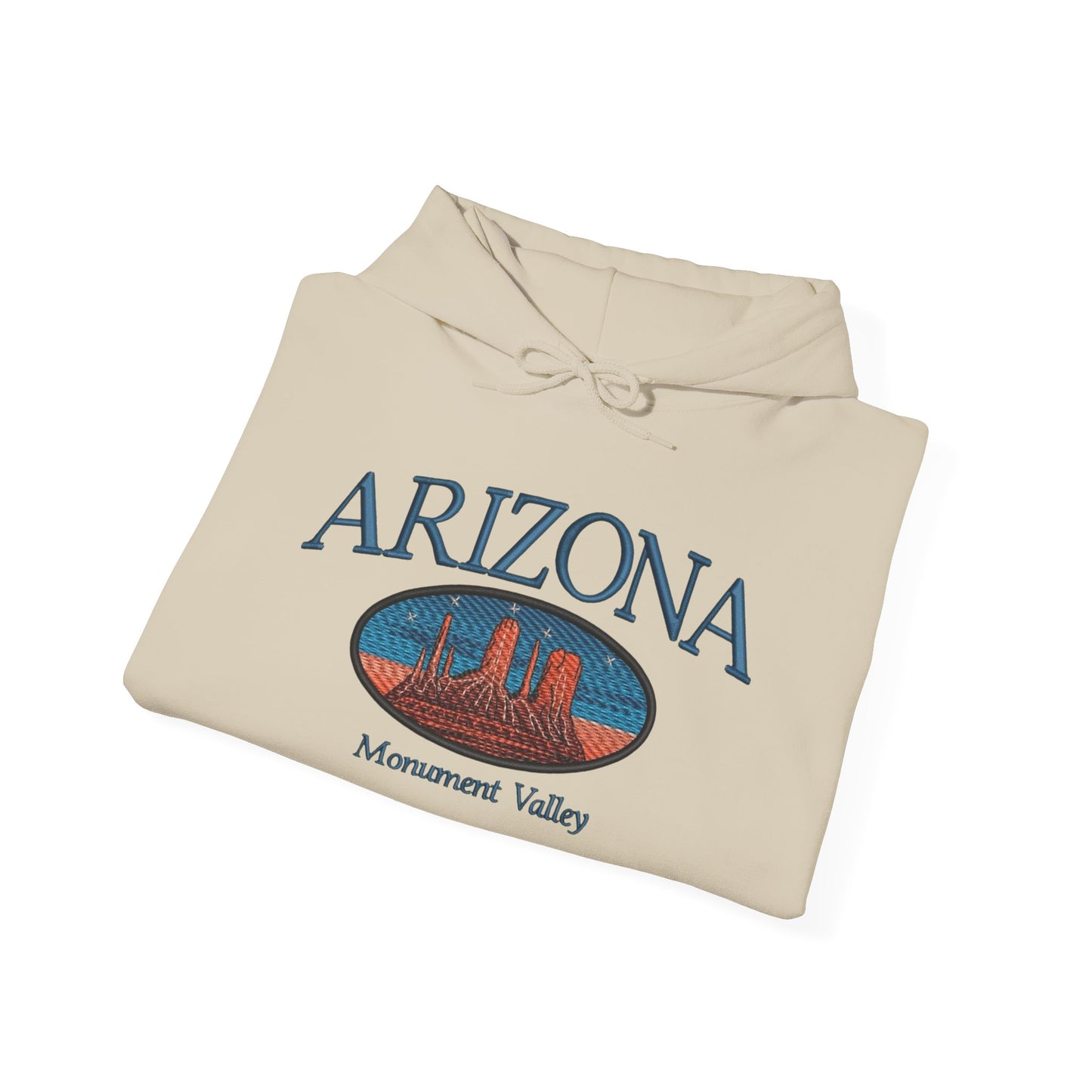 Arizona Monument Valley Graphic Hoodie Heavy Blend Sweatshirt NEW