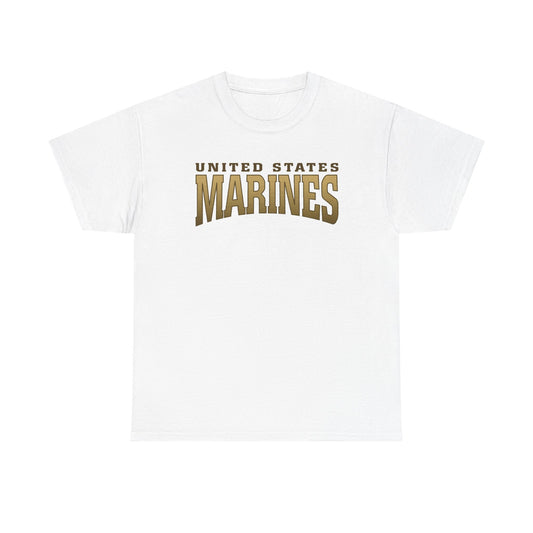 United States Marines Graphic T Shirt Vintage Retro Unisex Heavy Cotton Tee
