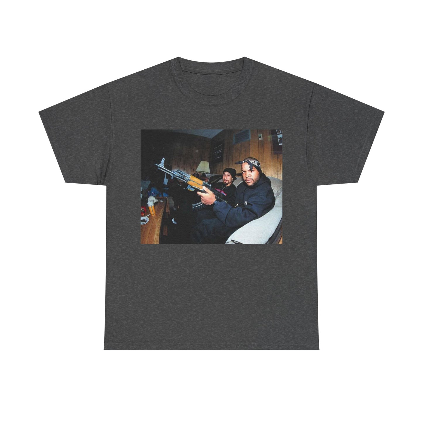 Ice cube T-shirt vintage 90s NWA California retro meme Unisex Heavy Cotton Tee