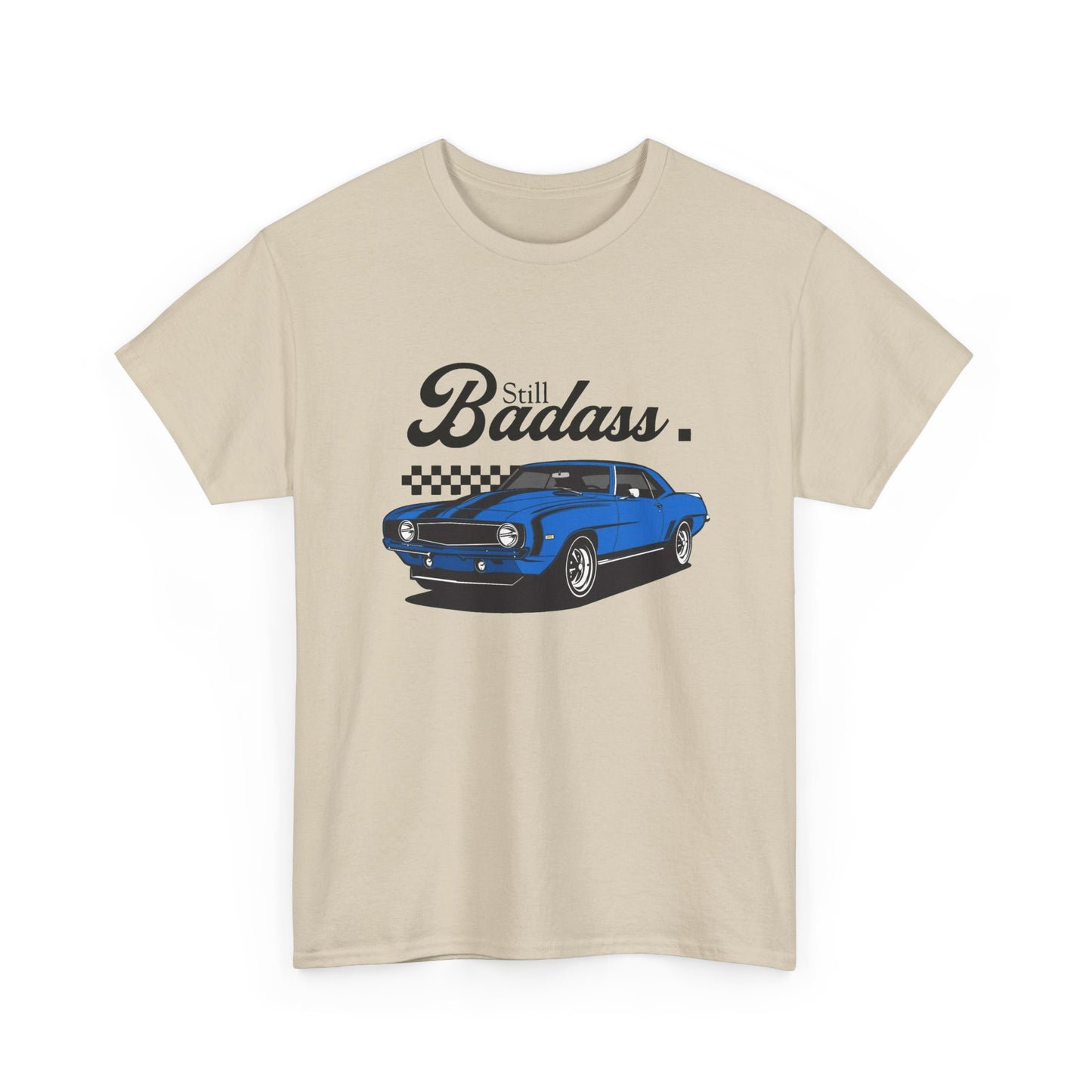 Still Badass Camaro Muscle Car Graphic T Shirt Unisex Heavy Cotton Tee