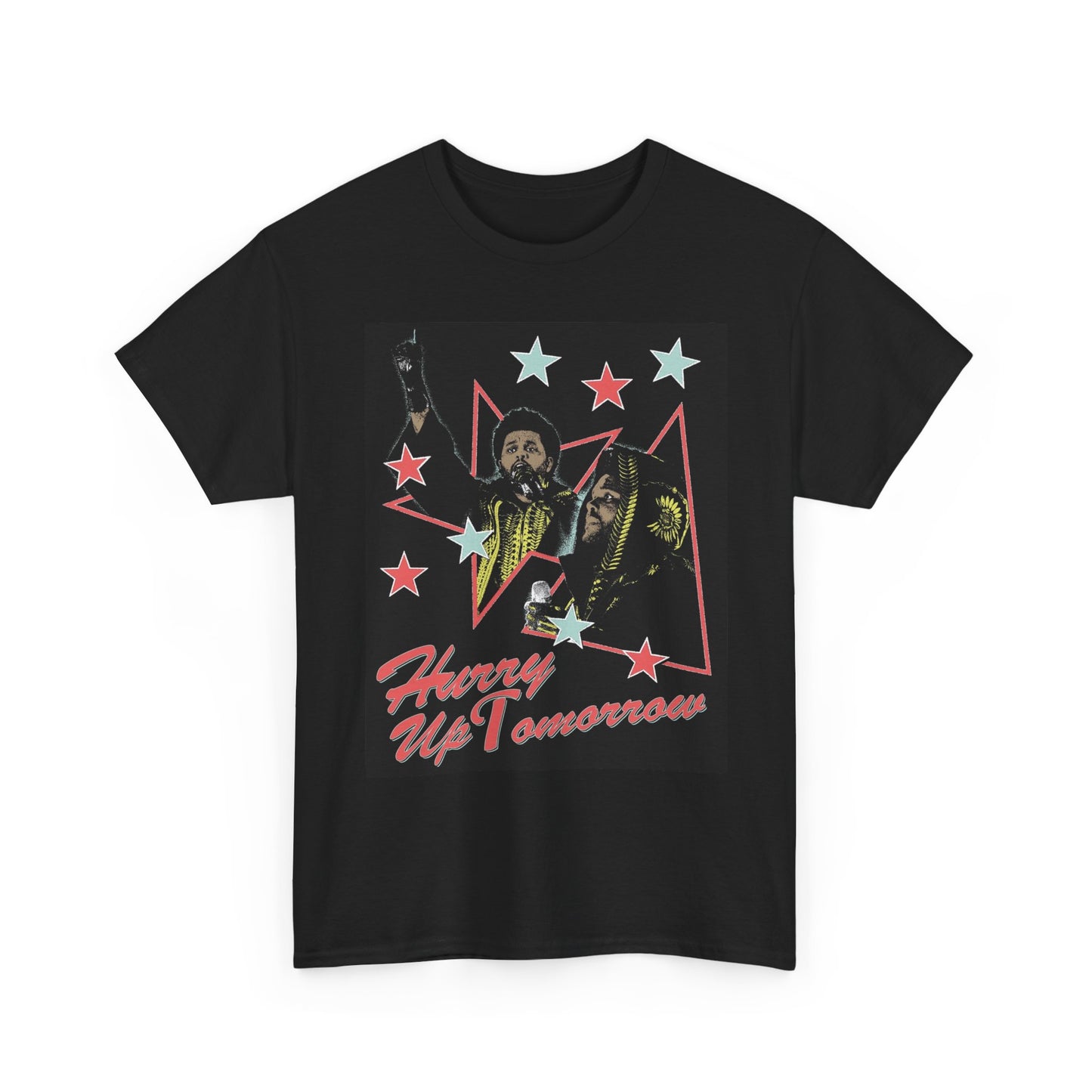 Hurry Up Tomorrow Graphic T Shirt Vintage Unisex Heavy Cotton Tee
