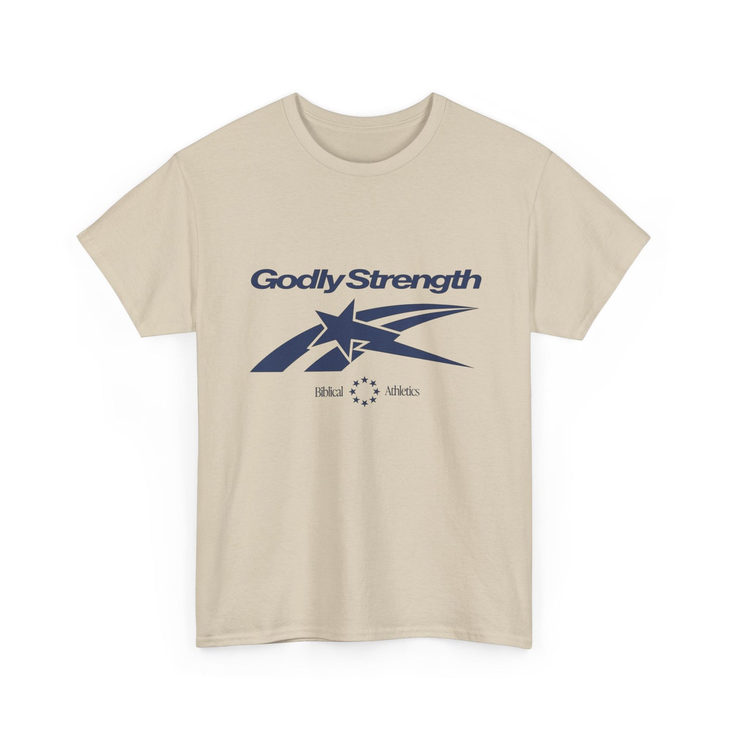 Godly Strength Graphic T Shirt Unisex Heavy Cotton Tee