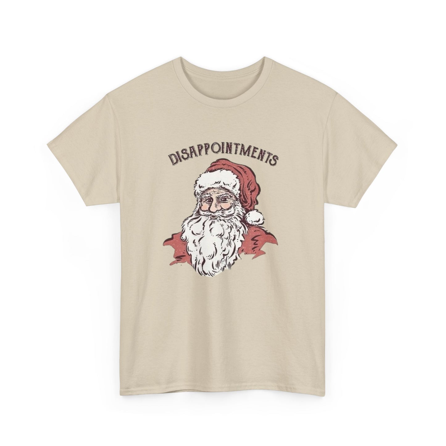 Funny Santa Disappointment Jokes Graphic T Shirt Unisex NEW Heavy Cotton Tee