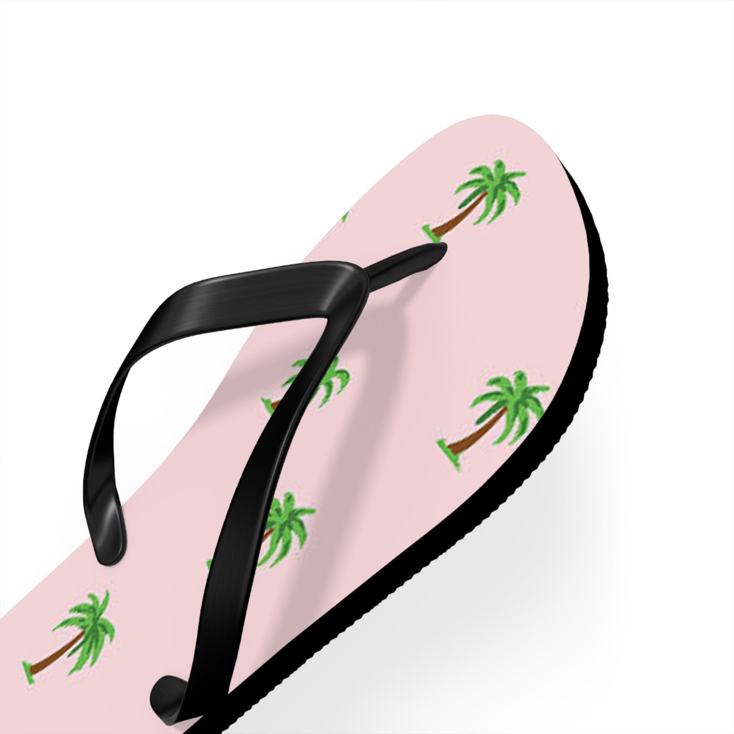 Palm Trees Pink Sandals Summer Flip Flops Slides BRAND NEW