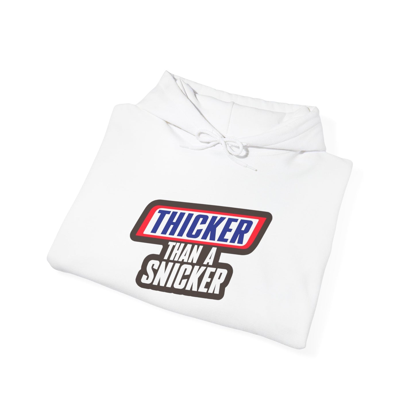Thicker Than A Snicker Hoodie Funny Unisex Heavy Blend™ Hooded Sweatshirt