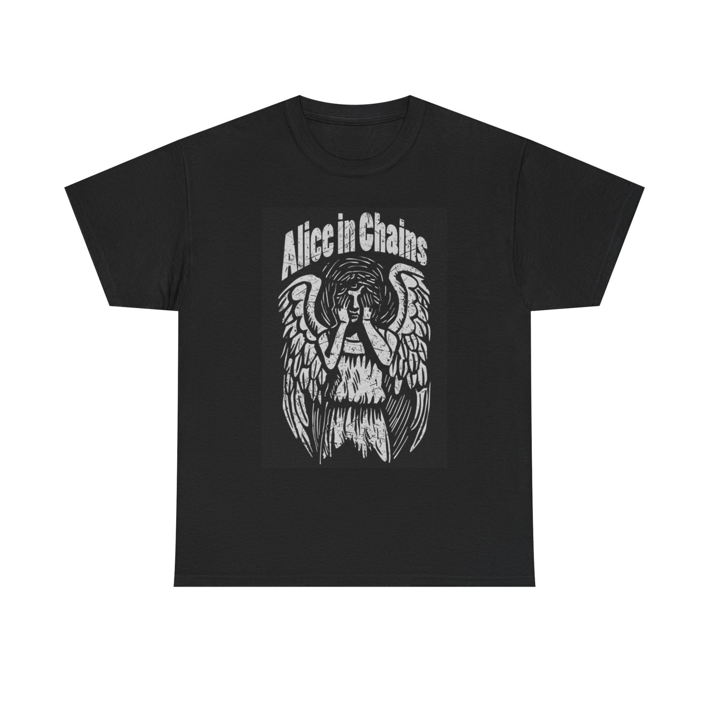 Alice In Chains Graphic T Shirt Retro Vintage Rock Unisex Heavy Cotton Tee