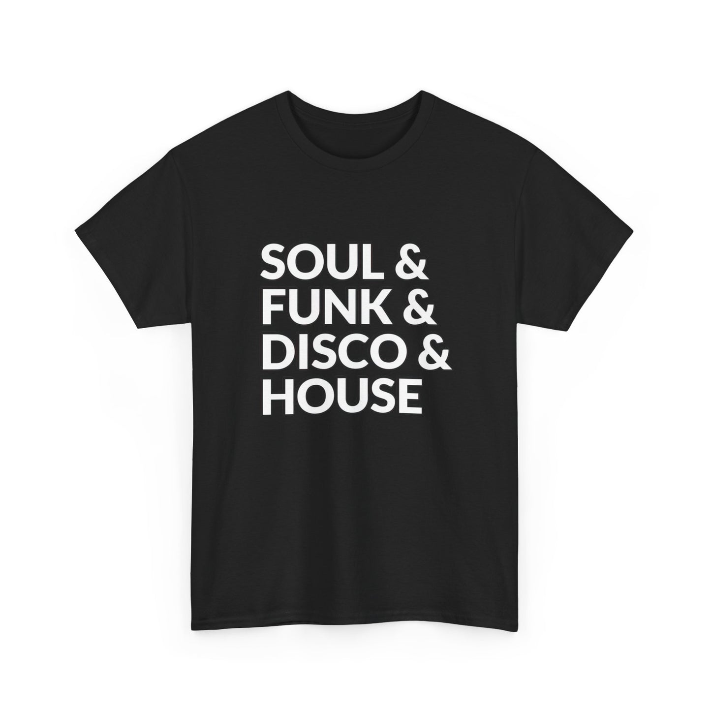 Soul Funk And Disco Graphic T Shirt Unisex Heavy Cotton Tee
