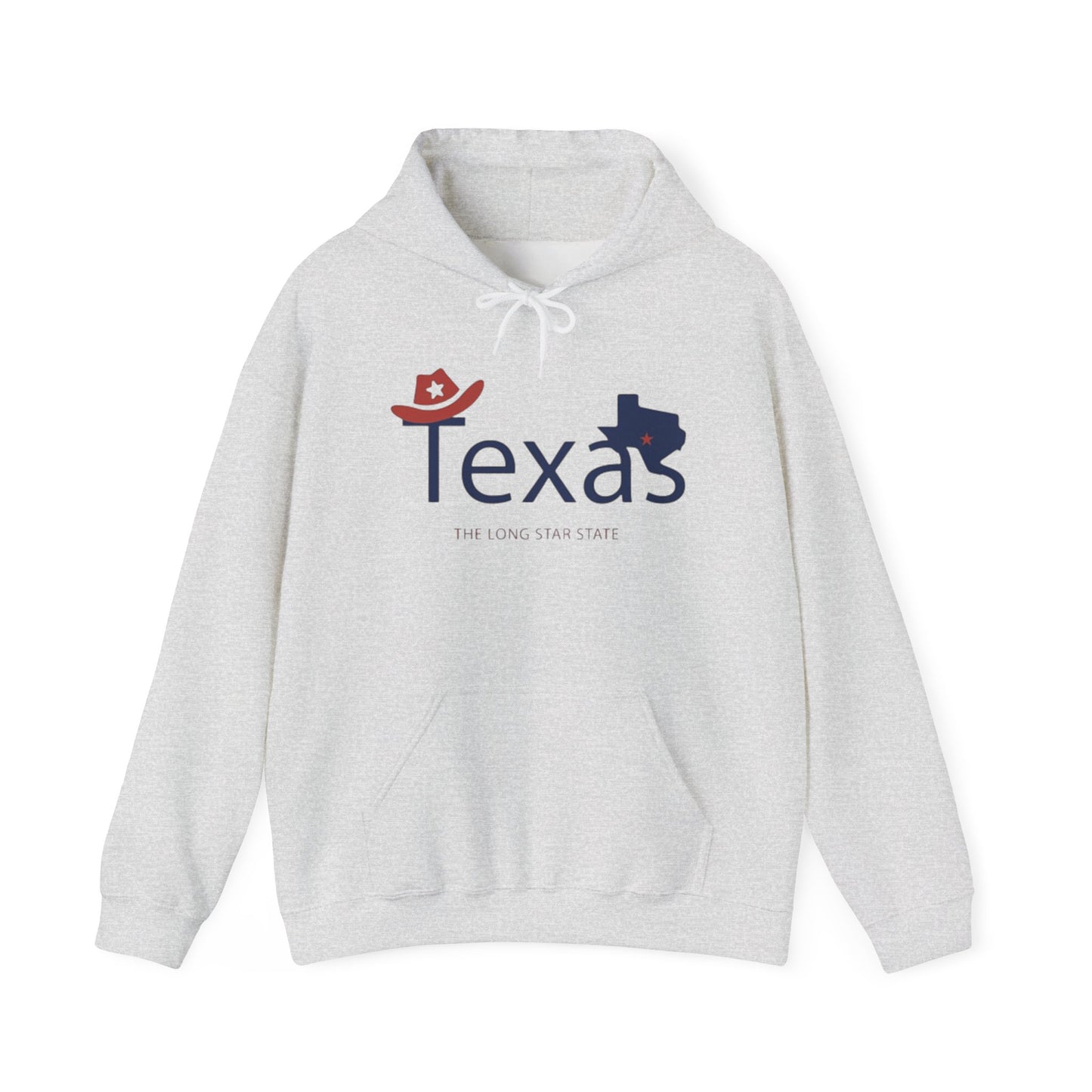 Texas The Lone Star State Graphic Hoodie Unisex Heavy Blend™ Hooded Sweatshirt