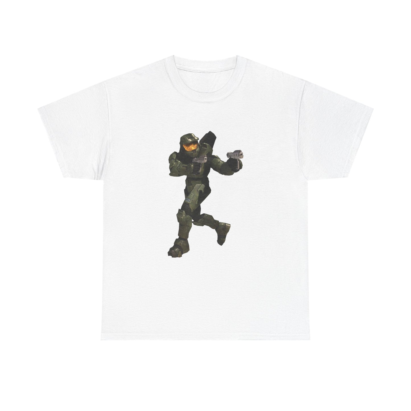 Halo master chief T-shirt Vintage Video Game Xbox Unisex Heavy Cotton Tee gaming