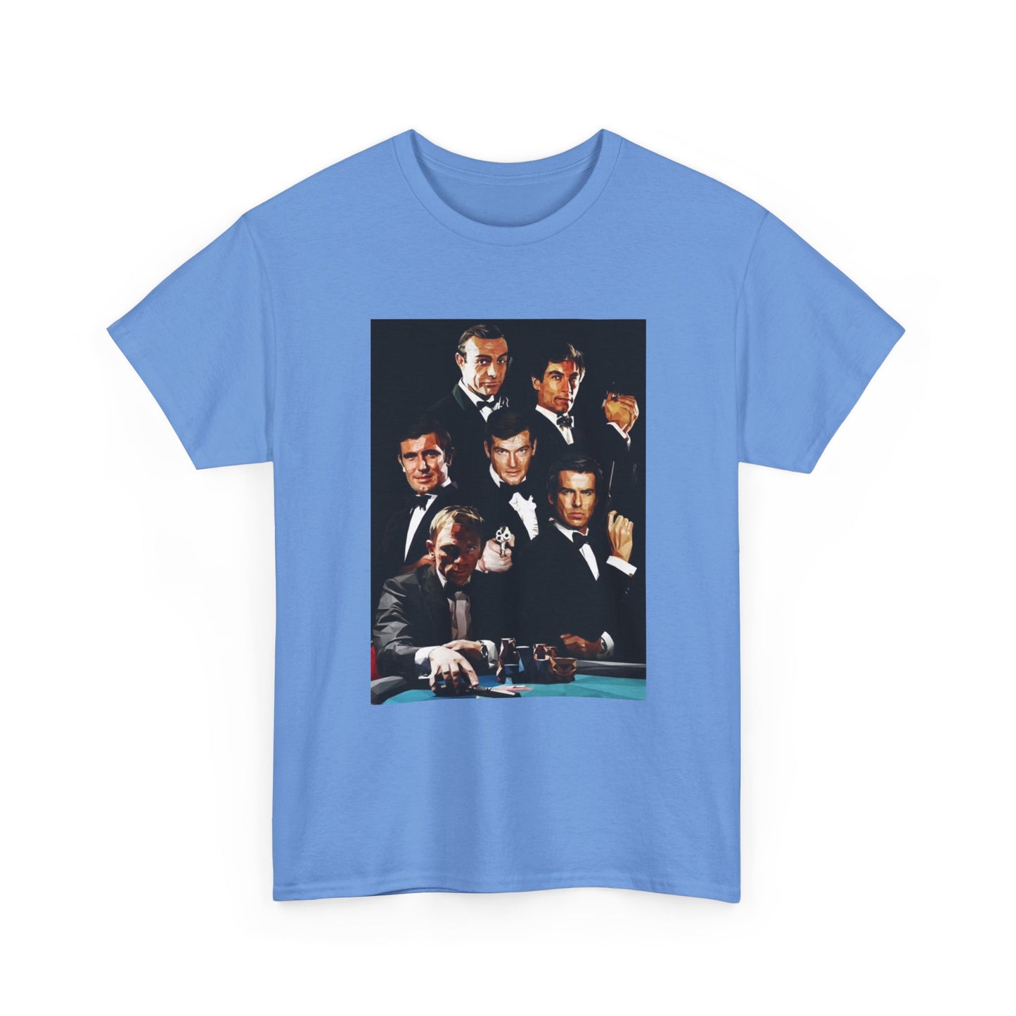 James Bond T-shirt Vintage Bond Collection Merch Unisex Heavy Cotton Tee