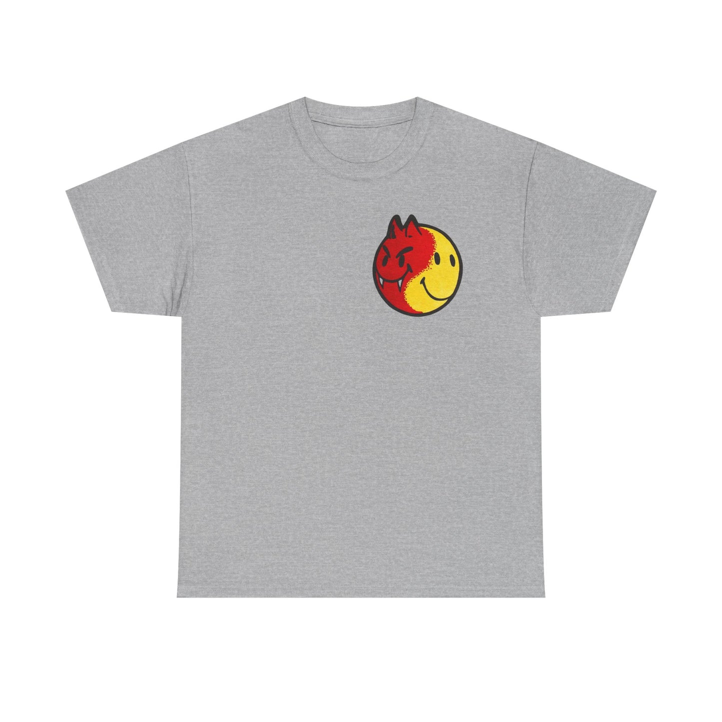 Ying Yang Fireball Skateboards Graphic T Shirt Unisex Heavy Cotton Tee Gift New
