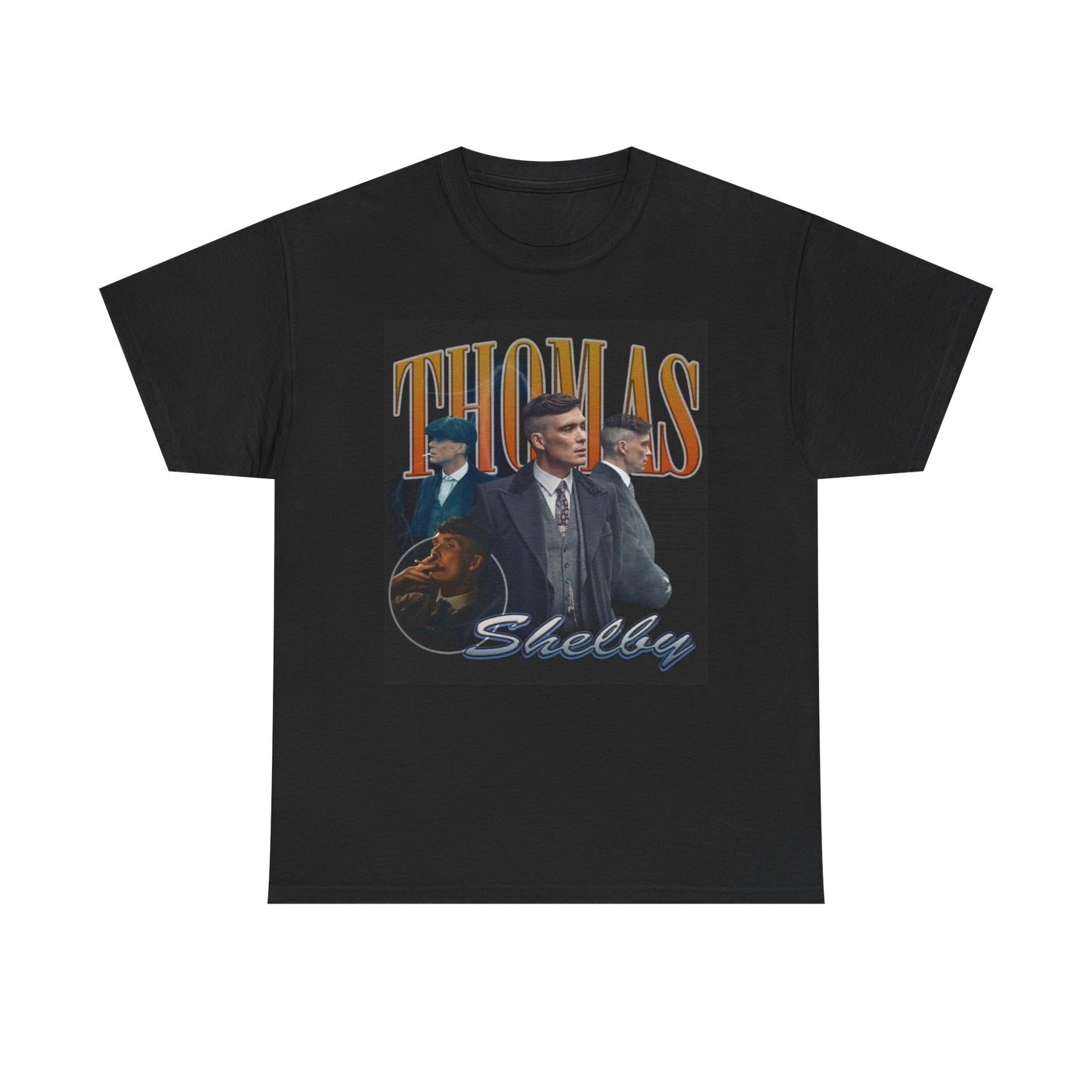 Peaky Blinders Graphic T Shirt Thomas Shelby Vintage Unisex Heavy Cotton Tee