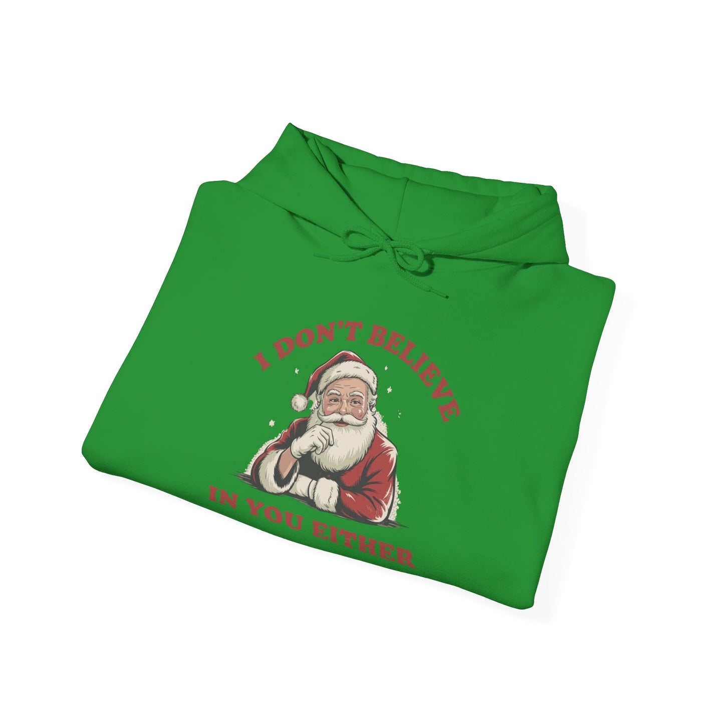 Funny Santa Christmas Jokes Graphic Hoodie Unisex Heavy Blend™ Hooded Sweatshirt