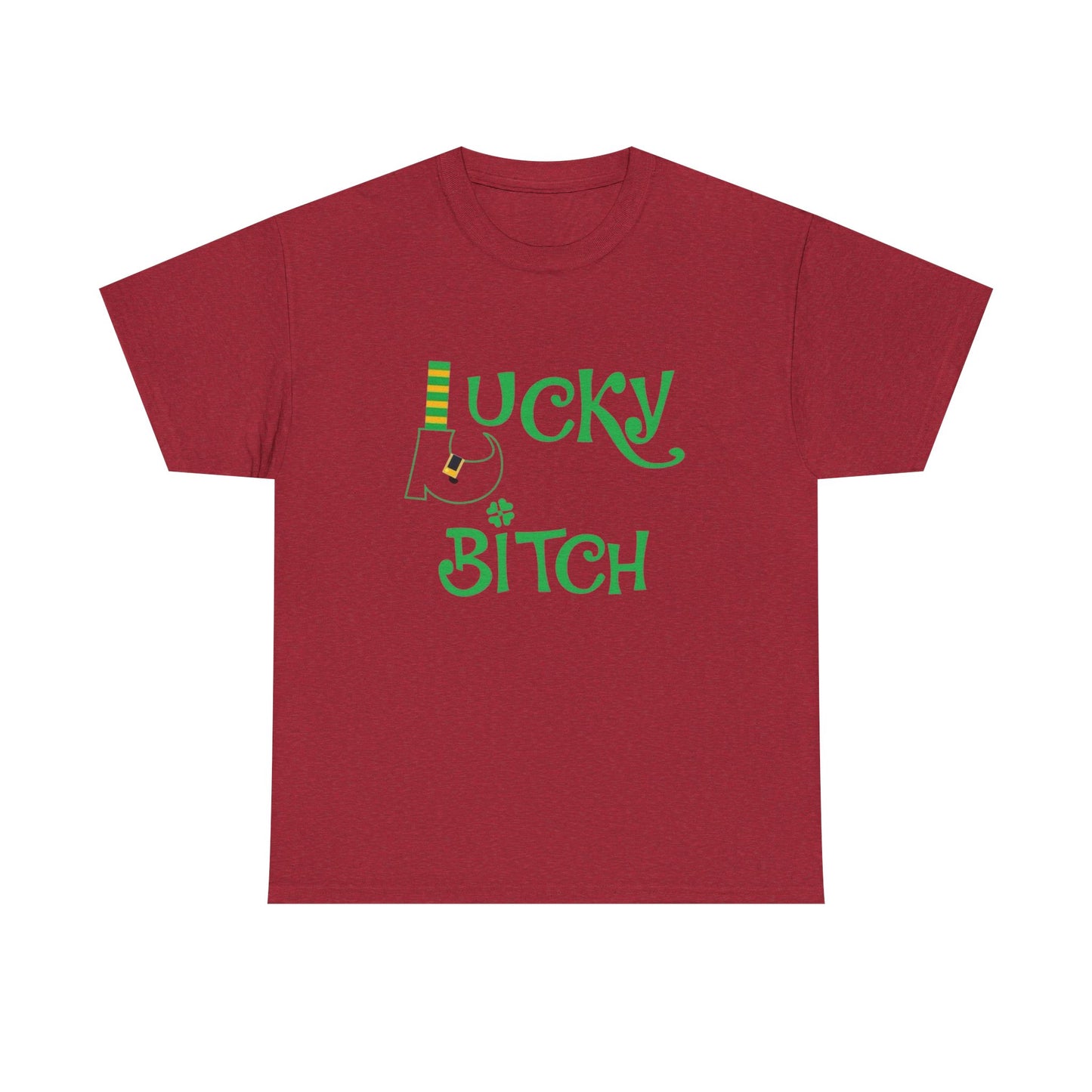 Lucky St Paddys Day Graphic T Shirt NEW Unisex Heavy Cotton Tee