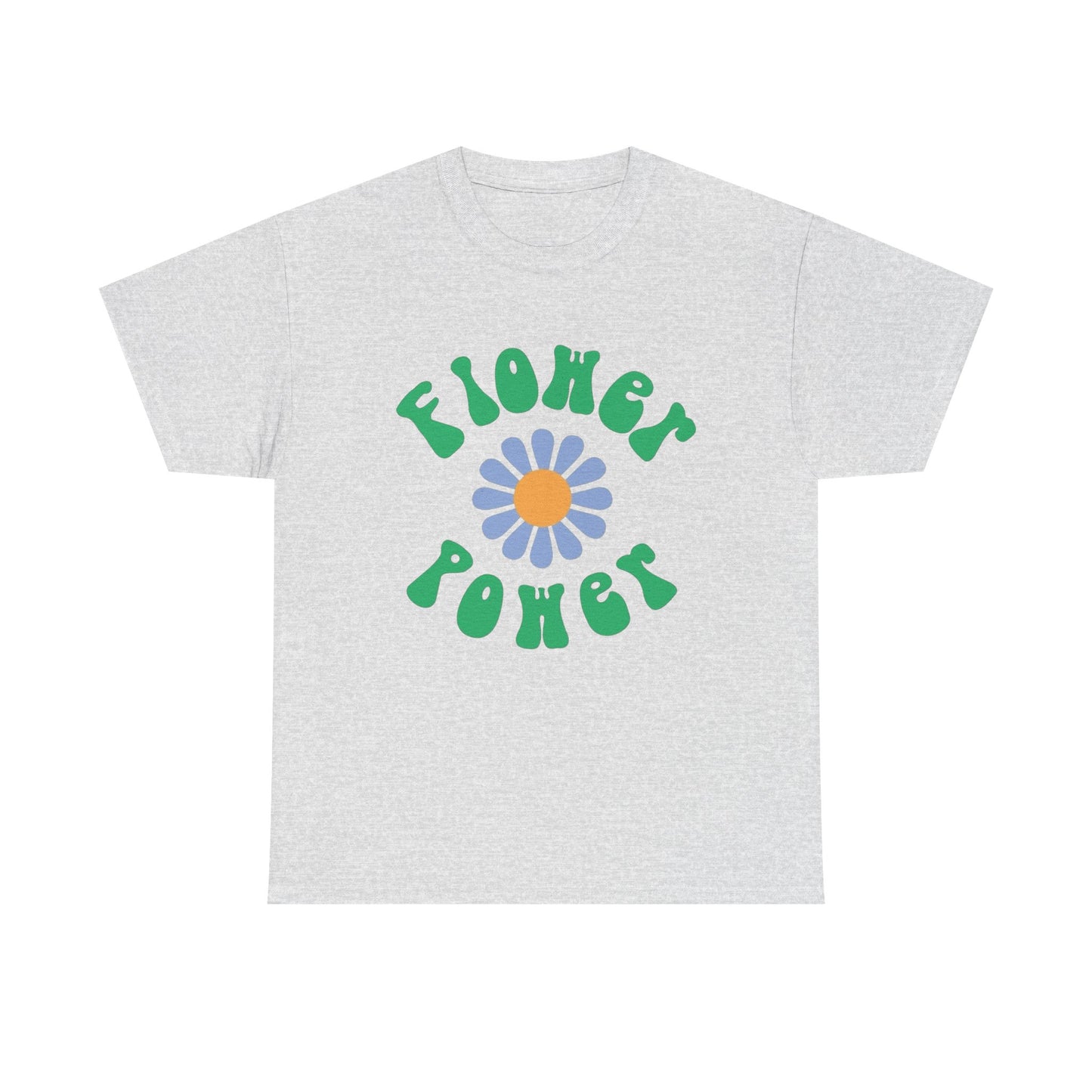 Flower Power Graphic T Shirt NEW Adult Cotton