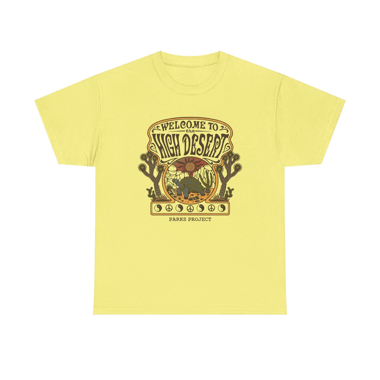 Welcome To The High Desert Graphic T Shirt NEW Adult Regular Heavy Cotton Tee