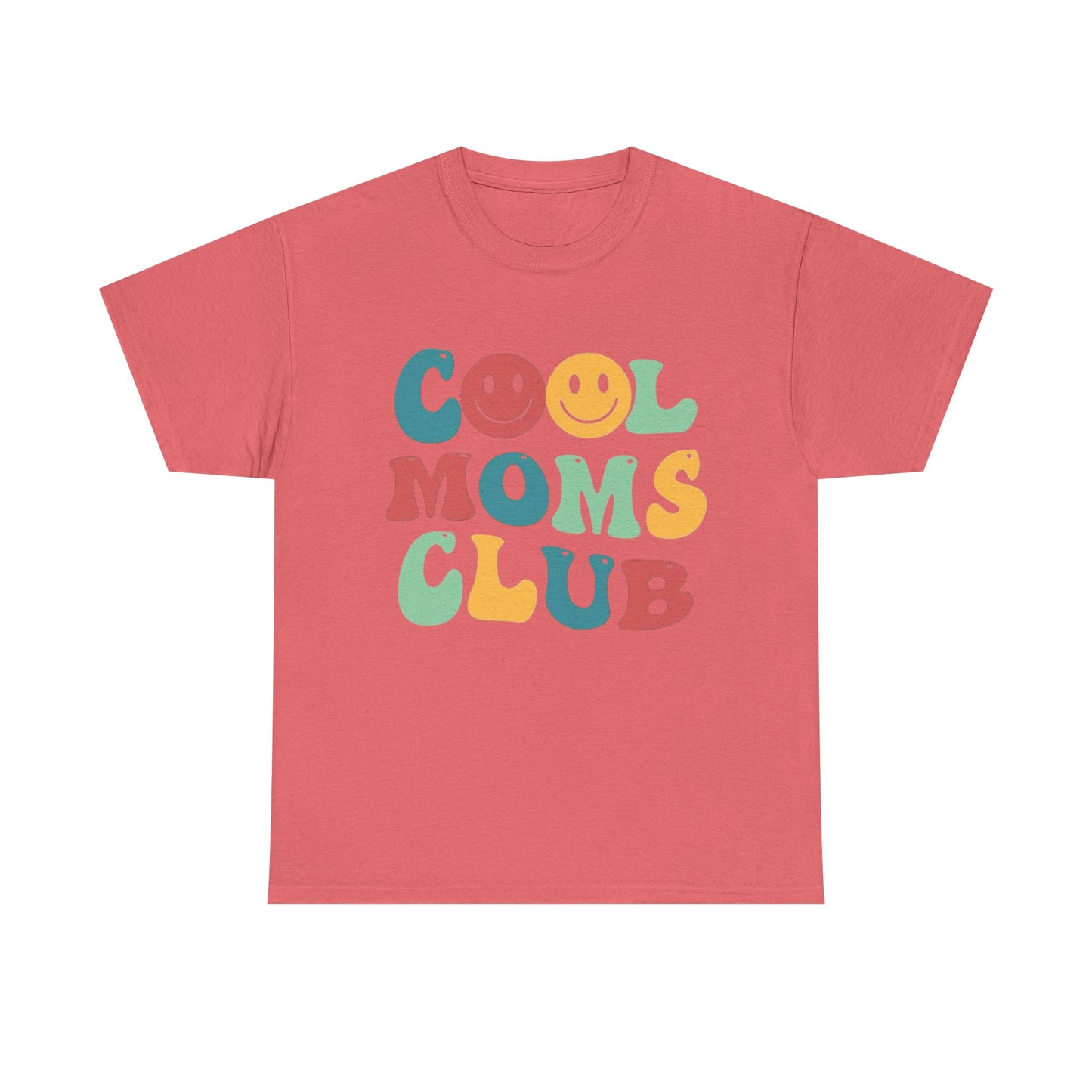 Cool Moms Club Women's Graphic T Shirt NEW MULTIPLE COLORS Gift Retro Design 90s